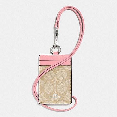 COACH ID LANYARD IN COLORBLOCK SIGNATURE CANVAS ง่ายๆแบบไม่ธรรมดา!! คลาสสิคแต่มีดีเทลโดดเด่น!! กระเป๋าถนอมบัตร พร้อมสายคล้องคอ ดีไซน์ลวดลายสวย ดูดีทุกแบบ ใช้งานง่าย พกพาสะดวก จะใส่บัตรพนักงาน บัตรเครดิต บัตรปชช. ใบขับขี่ และบัตรอื่นๆที่อยากจะใส่!! ตามใจไป