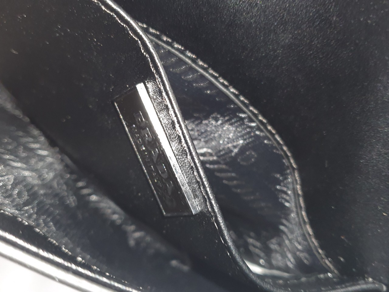 Prada งานพรีเมี่ยมกิ้ฟท์จากเคาเตอร์ต่างประเทศ PRADA CLEO BRUSHED LEATHER SHOULDER BAG WITH FLAP