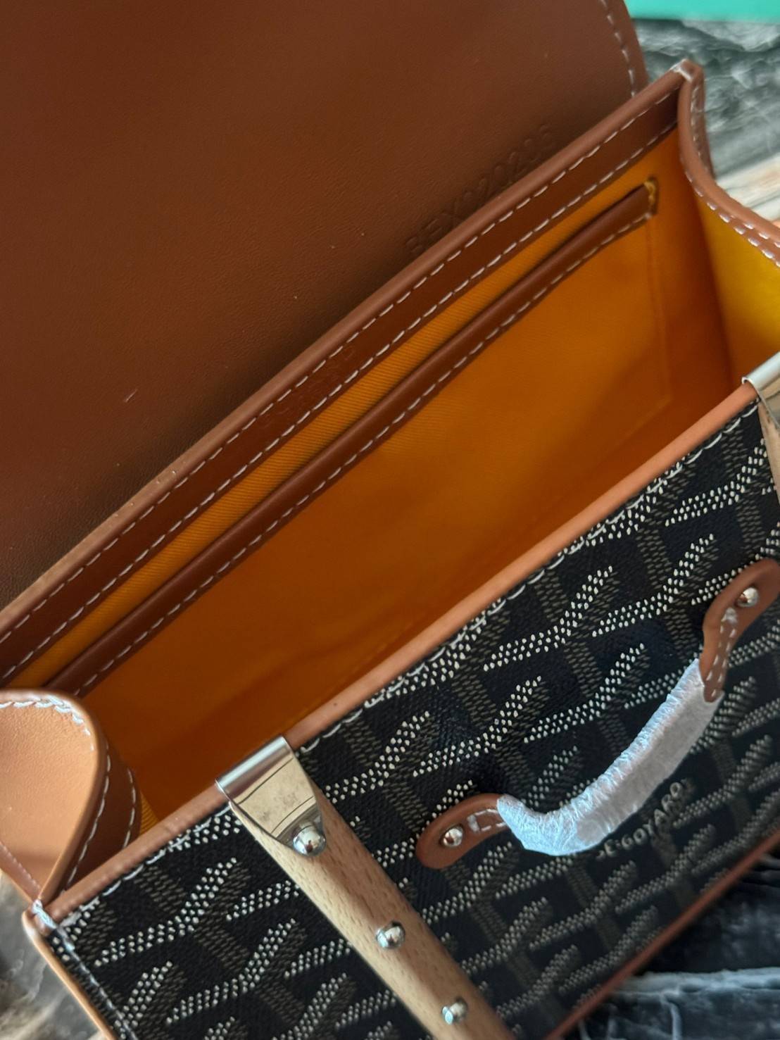 พร้อมส่ง 6 สี Goyard Saïgon Structuré Mini Bag / Saigon Bag กระเป๋าถือ/สะพาย เกรดออริ สลับแท้ 1:1 ใช้ต่างประเทศได้ ภาพถ่ายจากงานขายจริง