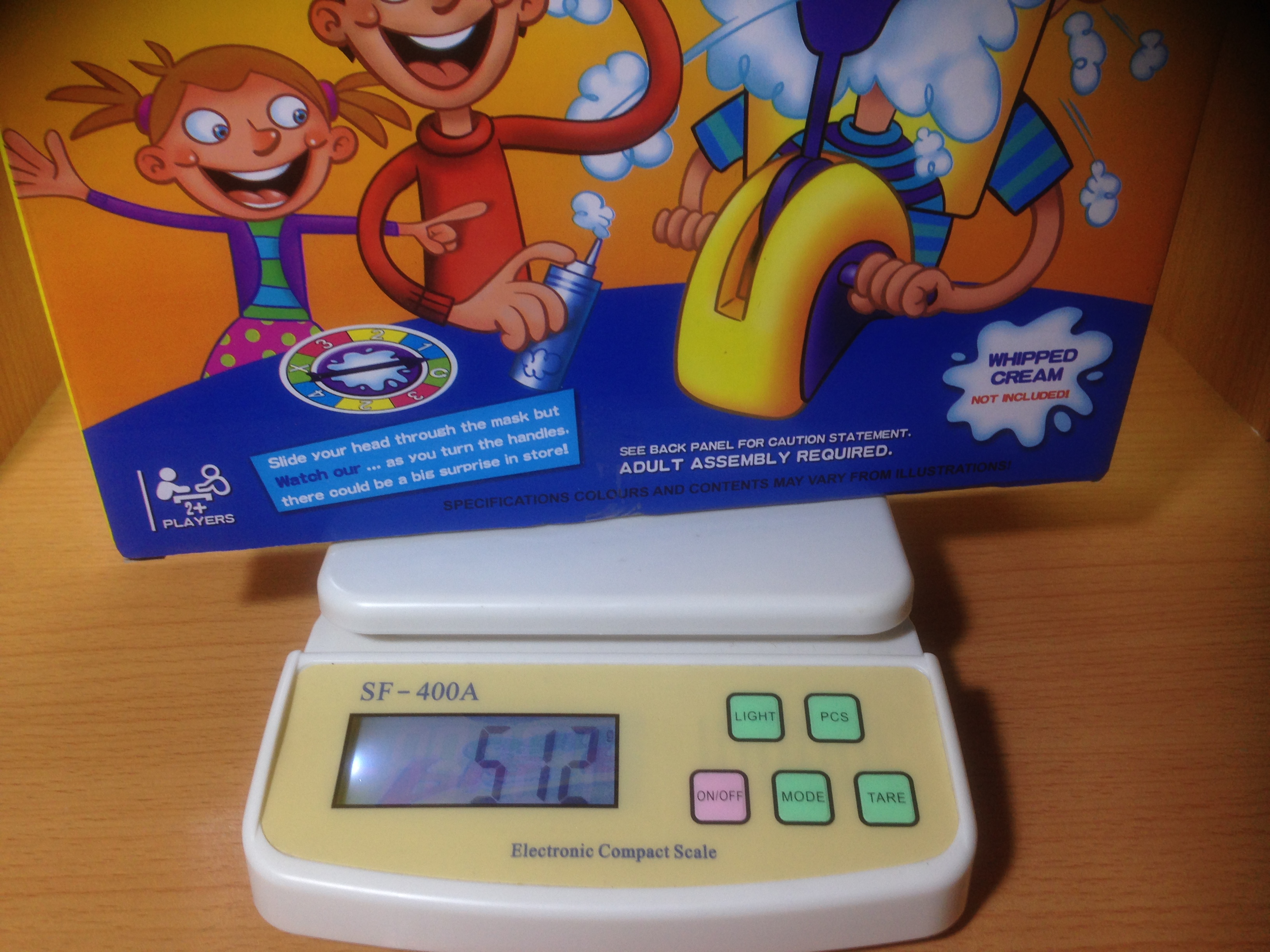 เกมปาครีมใส่หน้า Pie face Game