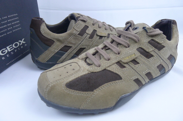 GEOX SNAKE U7309A BROWN/DK BEIGE M42