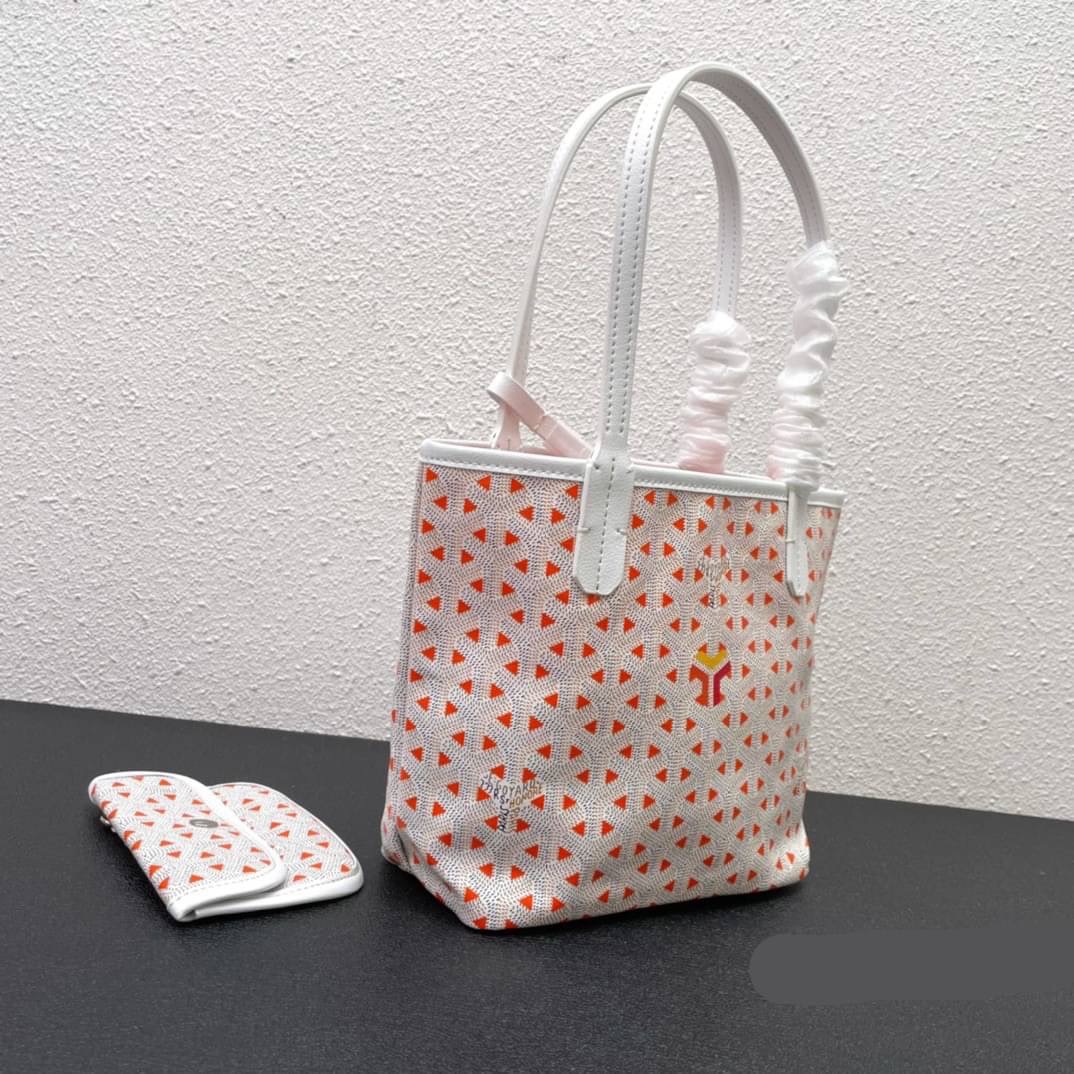 Goyard claire voie bag / Goyard Mini Tote Bag พร้อมส่งที่ไทย 5 สี กระเป๋ามินิโท้ท พิมพ์ลายคมชัด ปั้มแบรนด์เป๊ะปัง **สินค้าเกรดออริจินอล 1:1 สลับแท้ ใช้งานต่างประเทศได้ งานสวยตามรูป ภาพถ่ายจากงานขายจริง