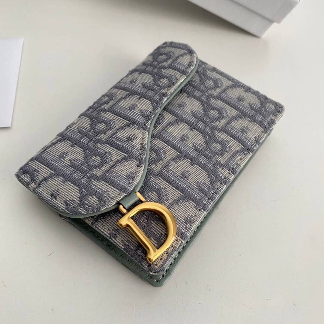 พร้อมส่ง 3 แบบ Dior wallet monogram MEN / DIOR Trifold Wallet / DIOR Coin 7 Card Wallet กระเป๋าสตางค์ดิออร์ กระเป๋าใส่เหรียญใส่การ์ด เกรดออริ สลับแท้ 1:1