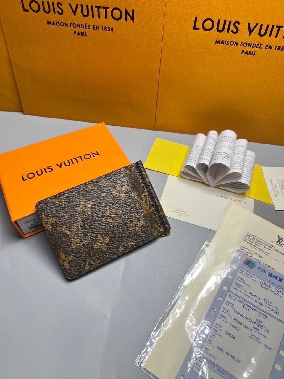 ORI หนังแท้ | LV Pince Money Clip Wallet / LV Short Wallet กระเป๋าสตางค์ใบสั้น กระเป๋าสตางค์ผู้ชาย