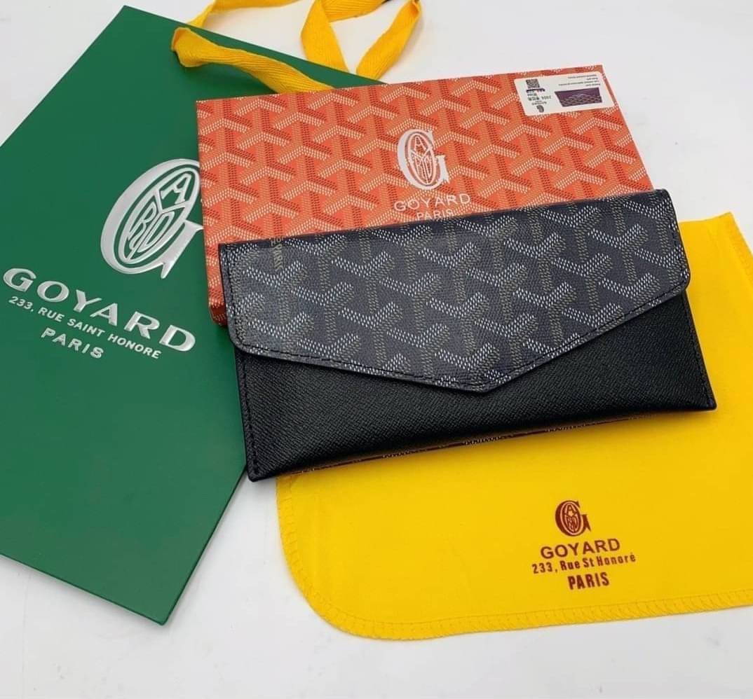 GOYARD Long Wallet Matignon GM กระเป๋าสตางค์ใบยาว พร้อมกล่อง งานสวยหรูน่าใช้ อีกรุ่นที่ยอดขายไม่เคยตก 🤑🤑 ใบจริงดูผู้ดี ดูแพง!!