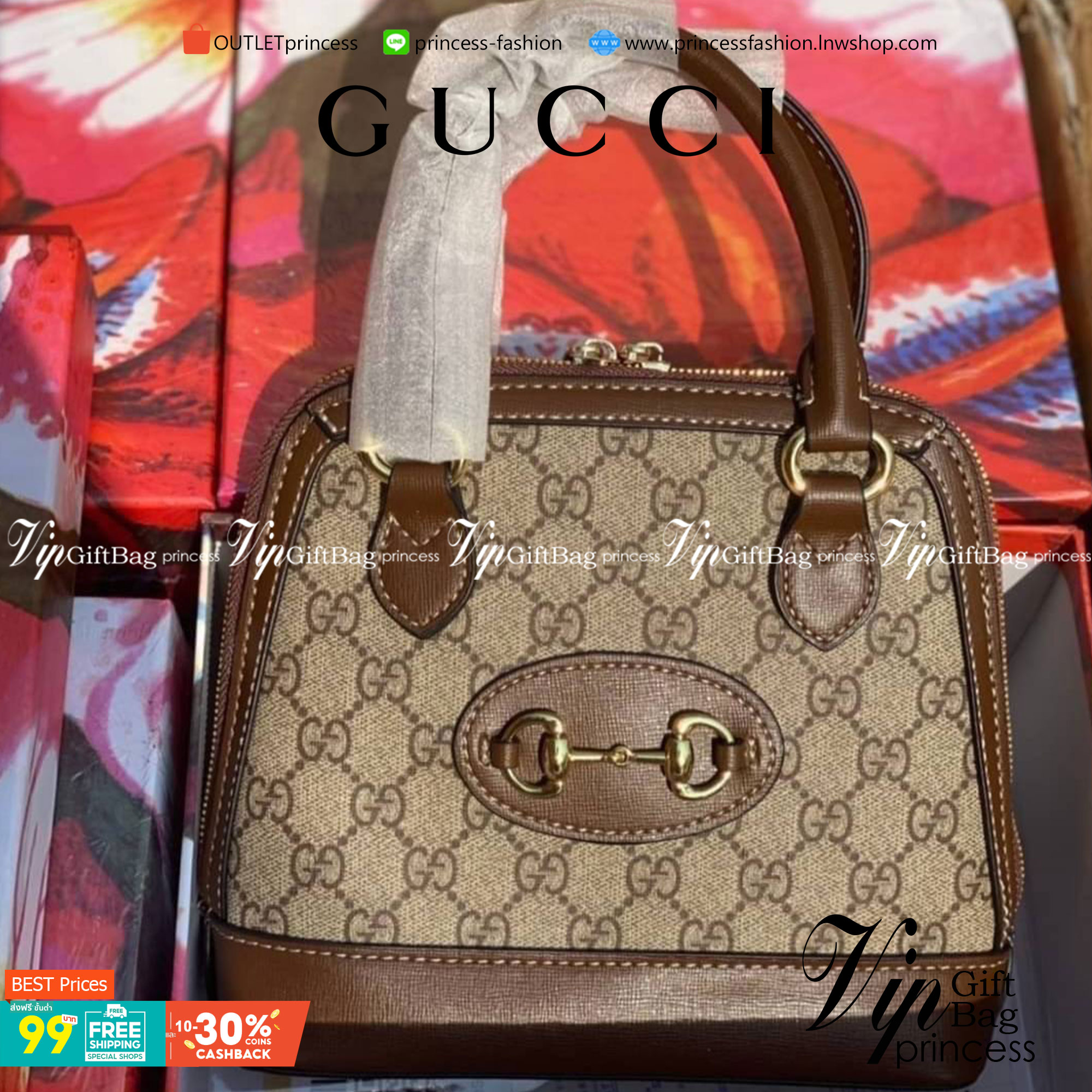 VIP 】GG pattern crossbody bag พร้อมส่งที่ไทย ราคาสุดคุ้ม