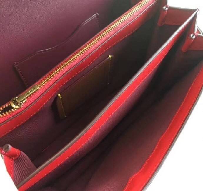 Coach Riley Top Handle 22 In Signature Canvas With Rexy Bag