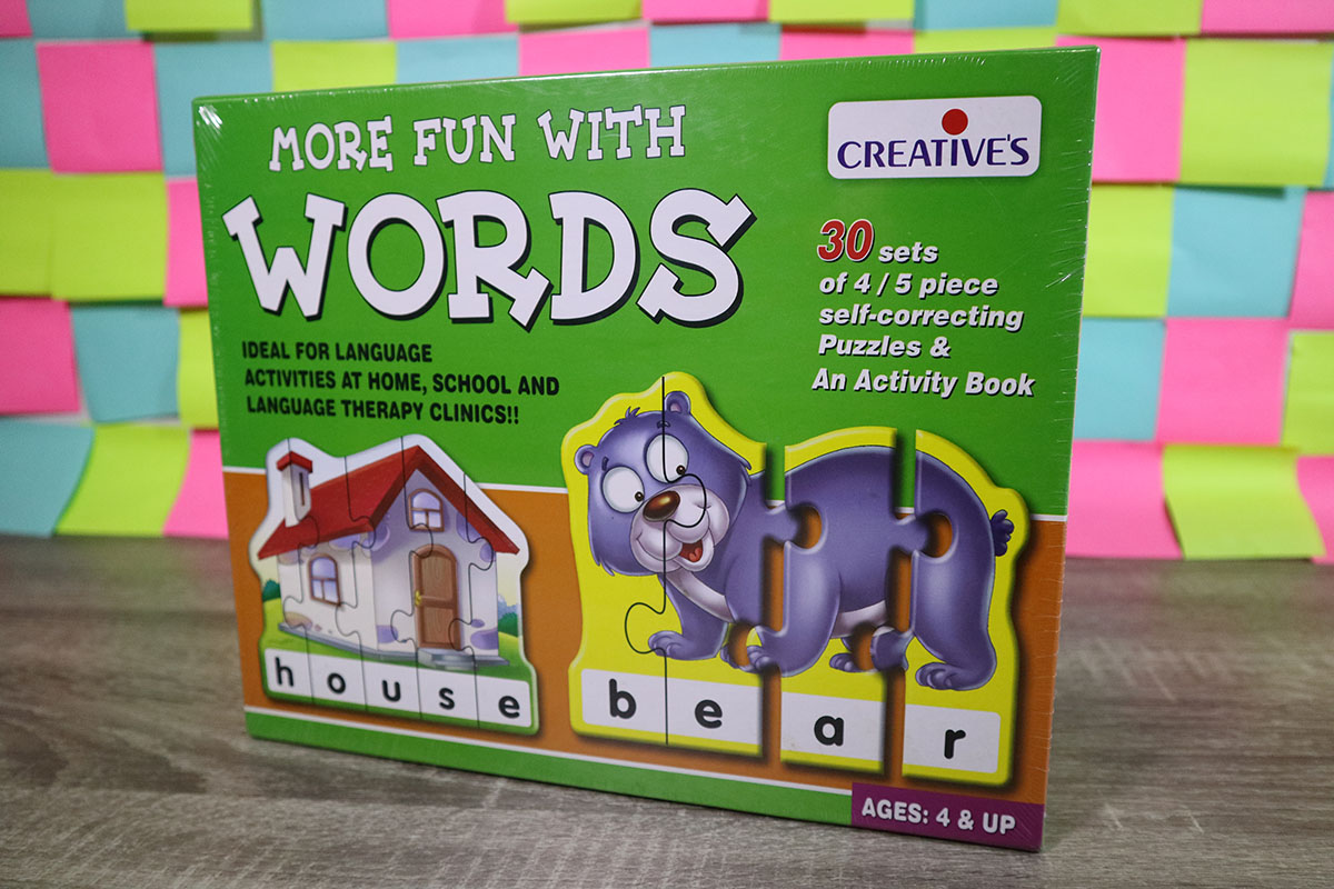 สนุกกับคำชุด 4-5 ชิ้น (More Fun With Words)