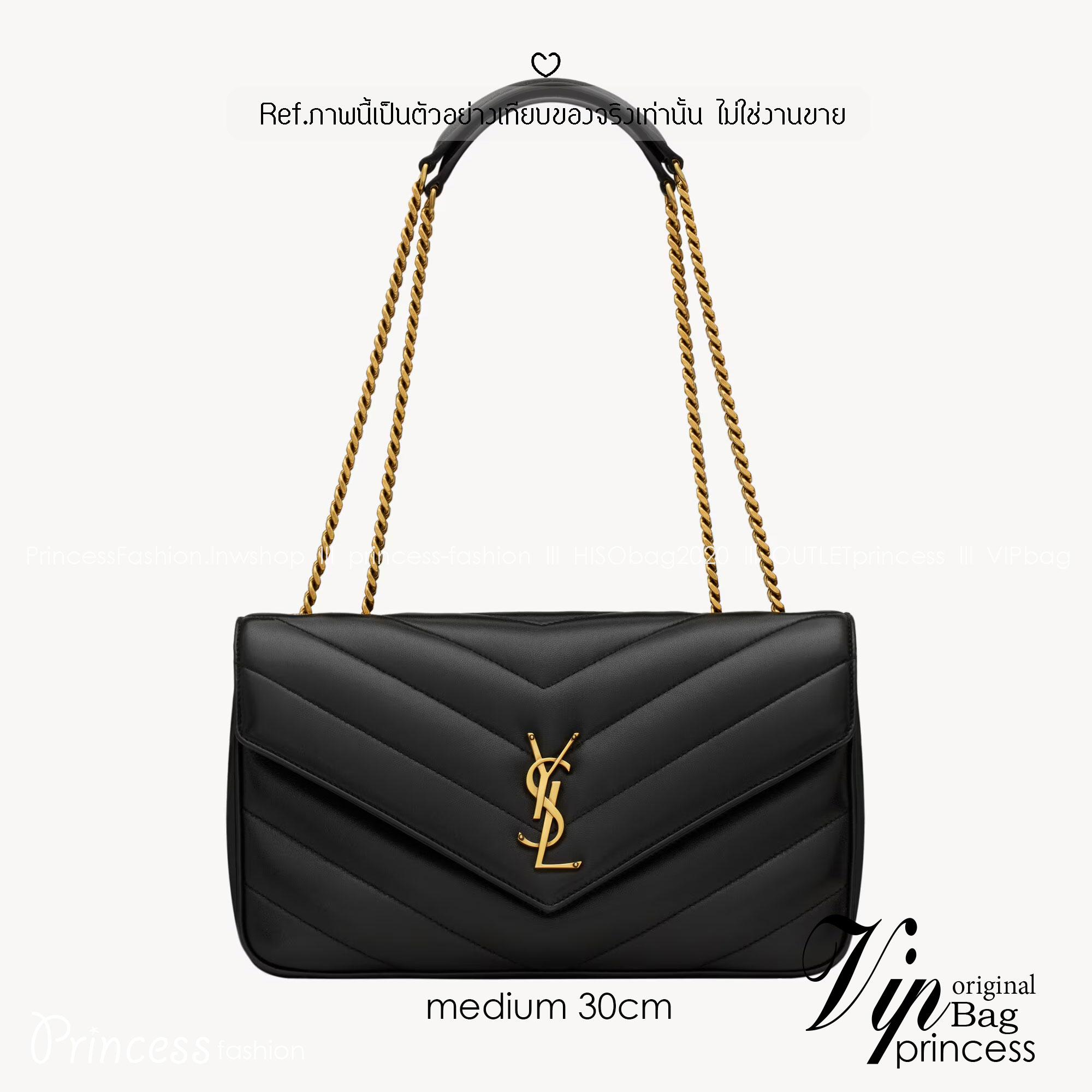ORI | หนังแท้ 30cm YSL loulou medium in matelassé กระเป๋าสะพายทรงสวยคลาสสิค มาพร้อมใบเล็กใส่การ์ด งานหนังแท้สมผัสนุ่มมือตะเข็บเย็บลายเชฟรอนสวยเป็นเอกลัษณ์ ด้วยดีไซน์เรียบหรู ใช้ได้บ่อยไม่มีเบื่อ