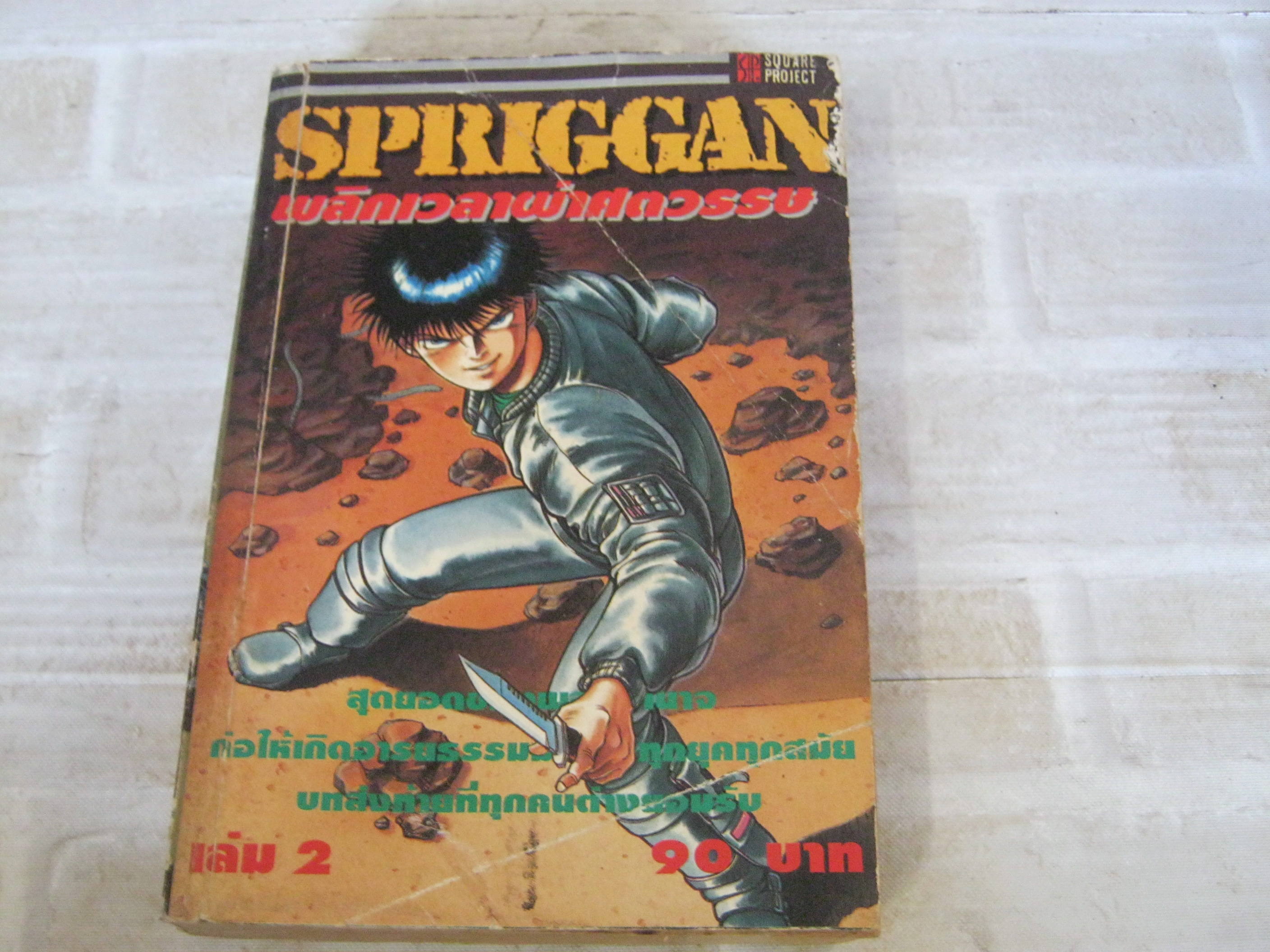 SPRIGGAN พลิกเวลาผ่าศตวรรษ เล่ม 2