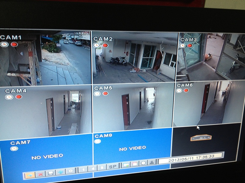 ชุดกล้องวงจรปิด SET 8 Channel ASD