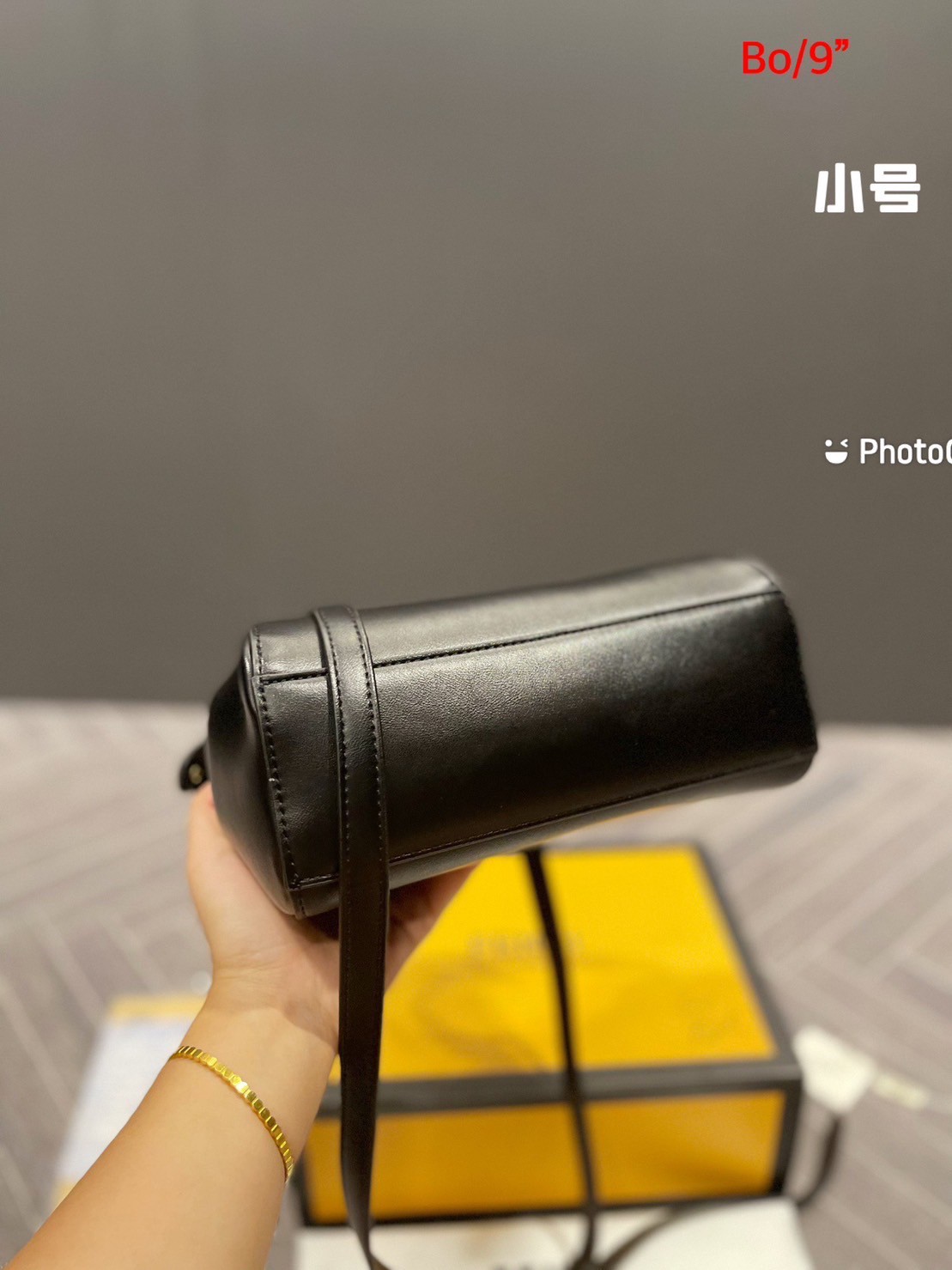 Fendi peekaboo Monster handle bag 9" กระเป๋ายอดนิยมของแบรนด์ ดีไซน์สวยเรียบหรูแฝงด้วยความเก๋ มาพร้อมสายยาว