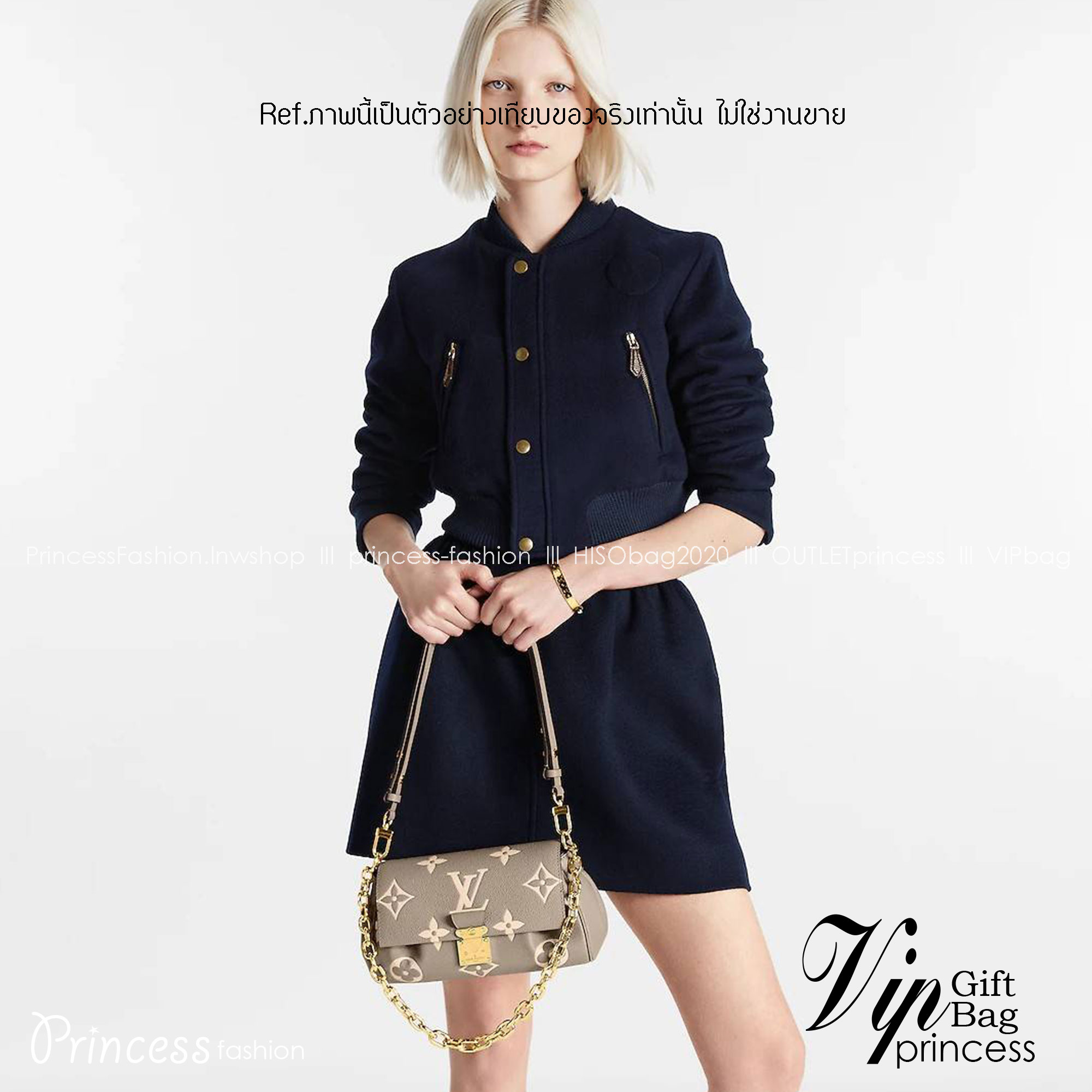 LV Favorite Bicolor Monogram Empreinte Leather - Handbags / LV FAVORITE BAG กระเป๋าสะพายคอลใหม่ล่าสุด สวยหรู ดูแพง ดีไซน์รูปทรงออกมาให้ใช้งานได้ง่าย เปิด-ปิดด้วยอะไหล่แม่เหล็ก ภายในโล่งกว้าง