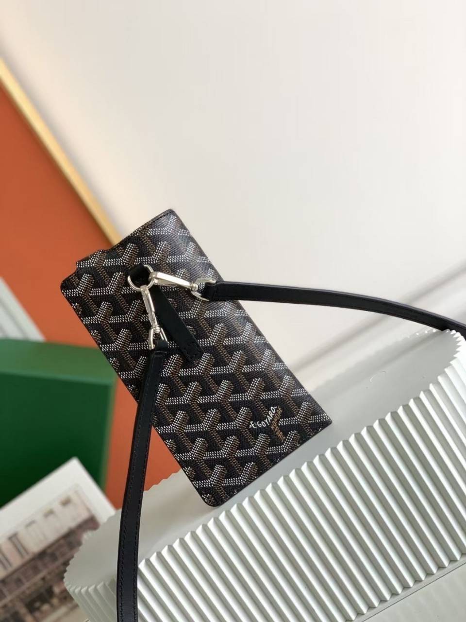 GOYARD MONTMARTRE GM GLASSES CASE TOP ORIGINAL 1:1 เกรดเทียบแท้ ใช้สลับแท้ได้ ใช้งานต่างประเทศได้