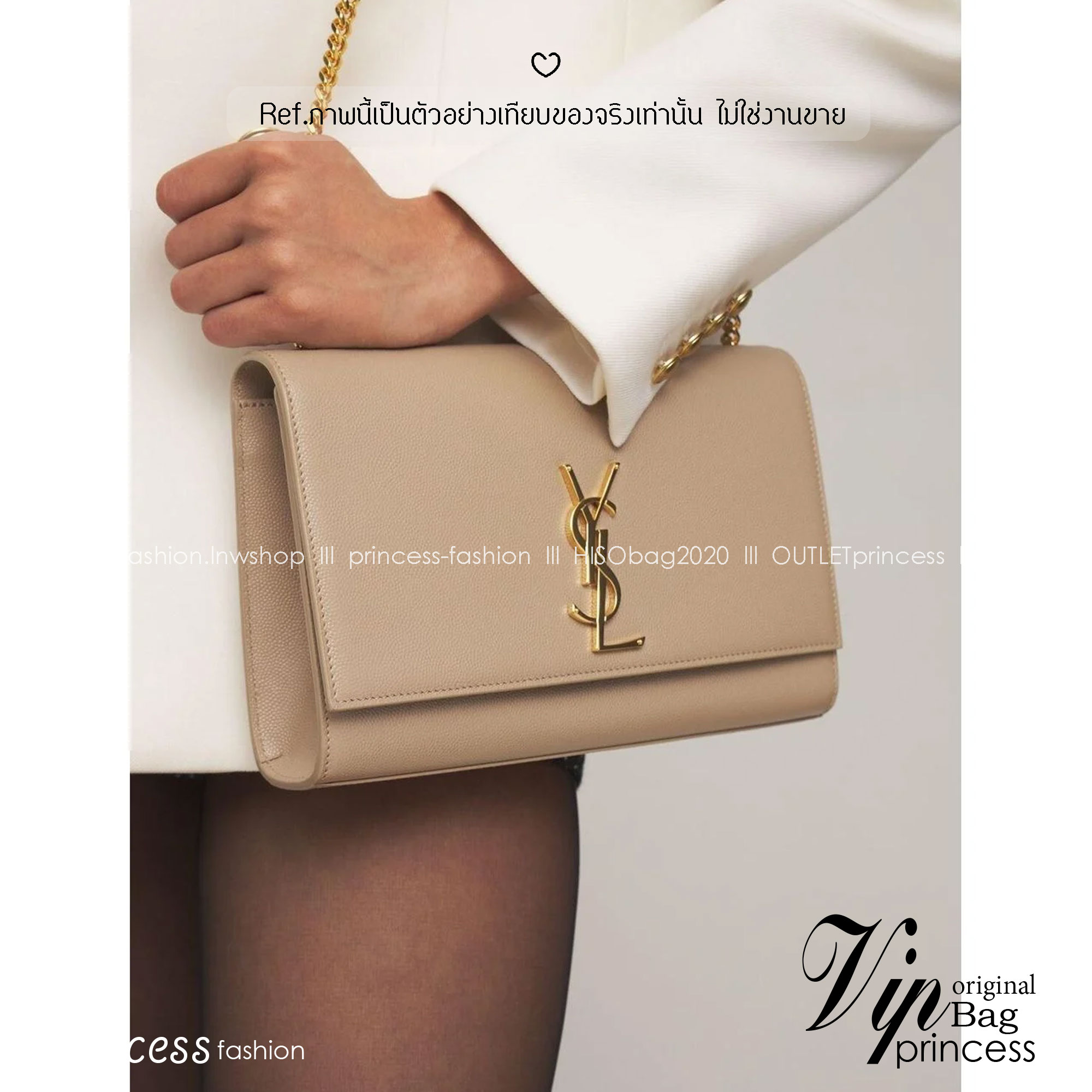 ORI หนังแท้ | YSL KATE MEDIUM BAG / YSL Woc Bag กระเป๋าสะพายทรง woc เรียบหรูดูแพงที่แท้จริง งานหนังเต็มใบโดดเด่นด้วยโลโก้แบรนด์สุดหรู รุ่นฮิตลอดกาลดูดีมีระดับ