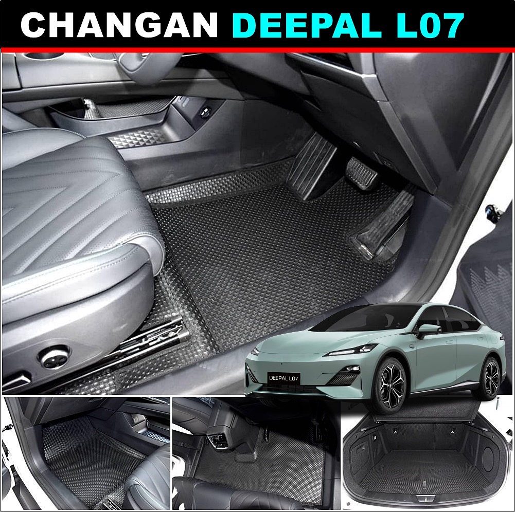 พรมปูพื้นรถยนต์ CHANGAN DEEPAL L07 พรมกระดุมเม็ดเล็ก ฉางอัน ดีพอล เข้ารูป ตรงรุ่นรถ (พร้อมส่ง)
