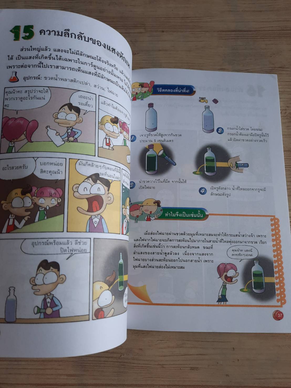 ปริศนาวิทยาศาสตร์ชวนทดลอง Special Science 68 กลวิทยาศาสตร์สุดมหัศจรรย์ Eye Magic Society เขียน Kim, Jung Han ภาพ จอมขวัญ ช้างเพ็ง แปล