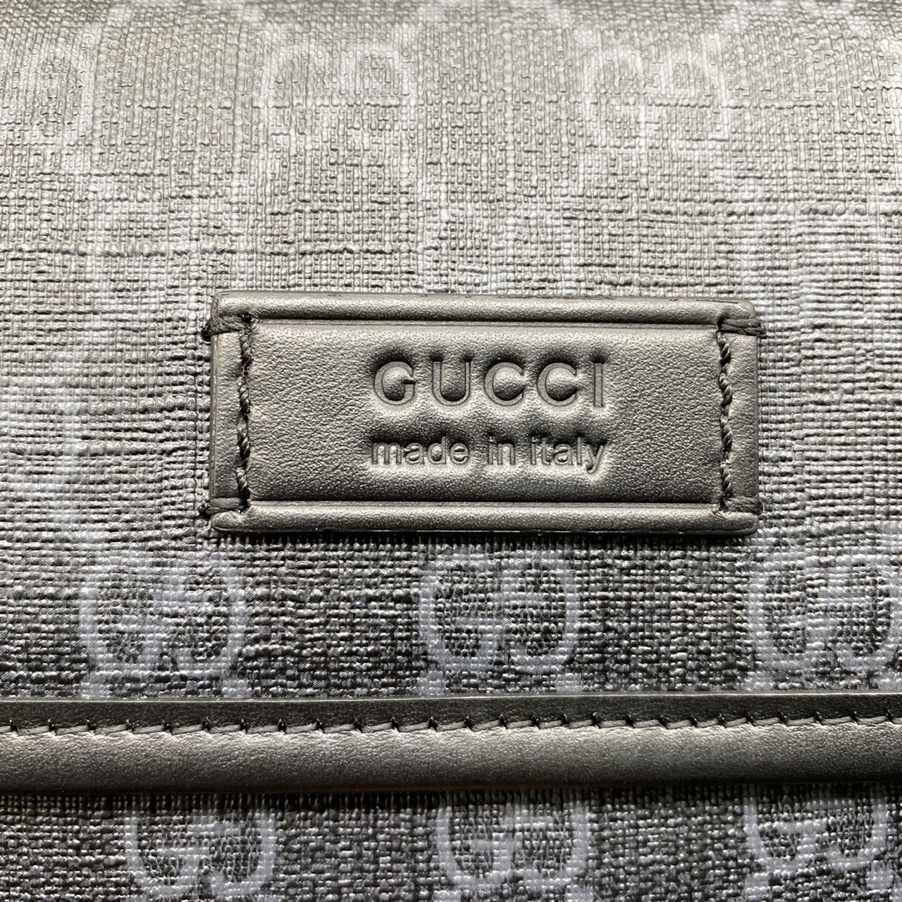 หนังแท้ GUCCI GG Black belt bag พร้อมส่งที่ไทย