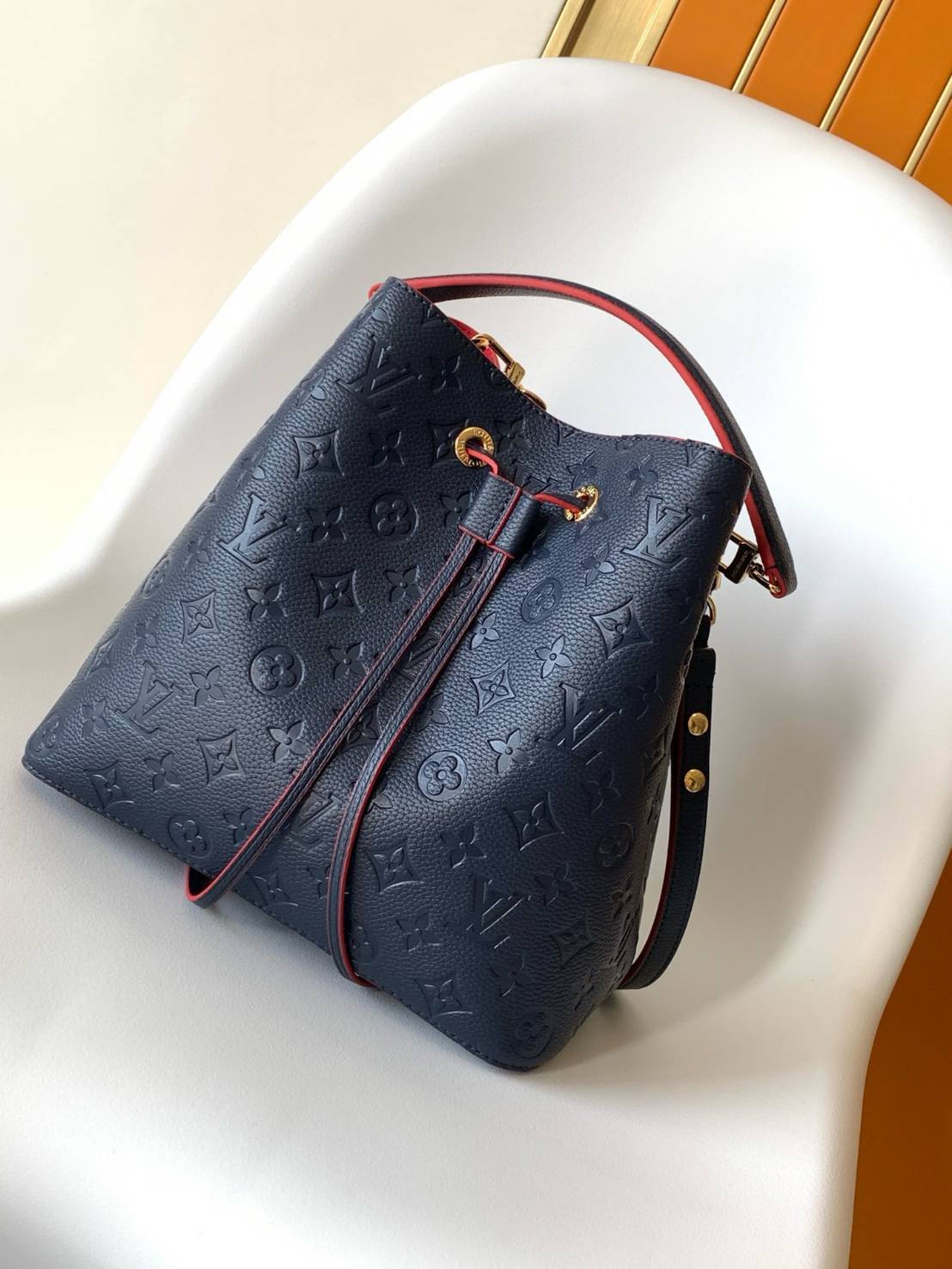 เกรดเทพ Top ORI | LV NeoNoe MM bag Monogram Empreinte กระเป๋าทรงบัคเก็ตขนมจีบนีโอโนเอ้ หนังแท้ปั้มลายโมโนแกรมคมชัดเกรดดีสุด 🤍 เกรดเทพออริจินอล สลับแท้ 1:1