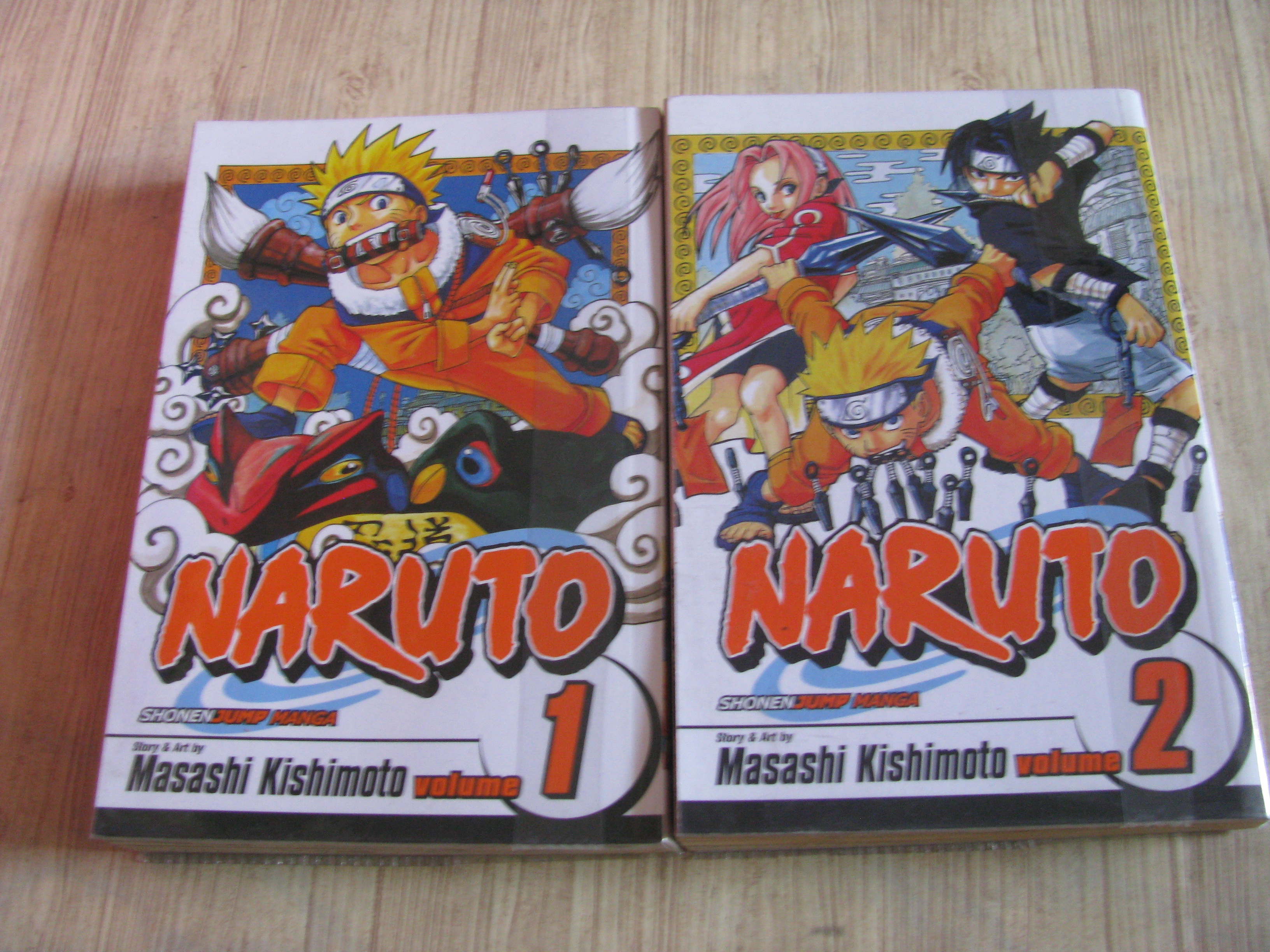 NARUTO ชุด เล่ม 1-2 ( ภาษาอังกฤษ)