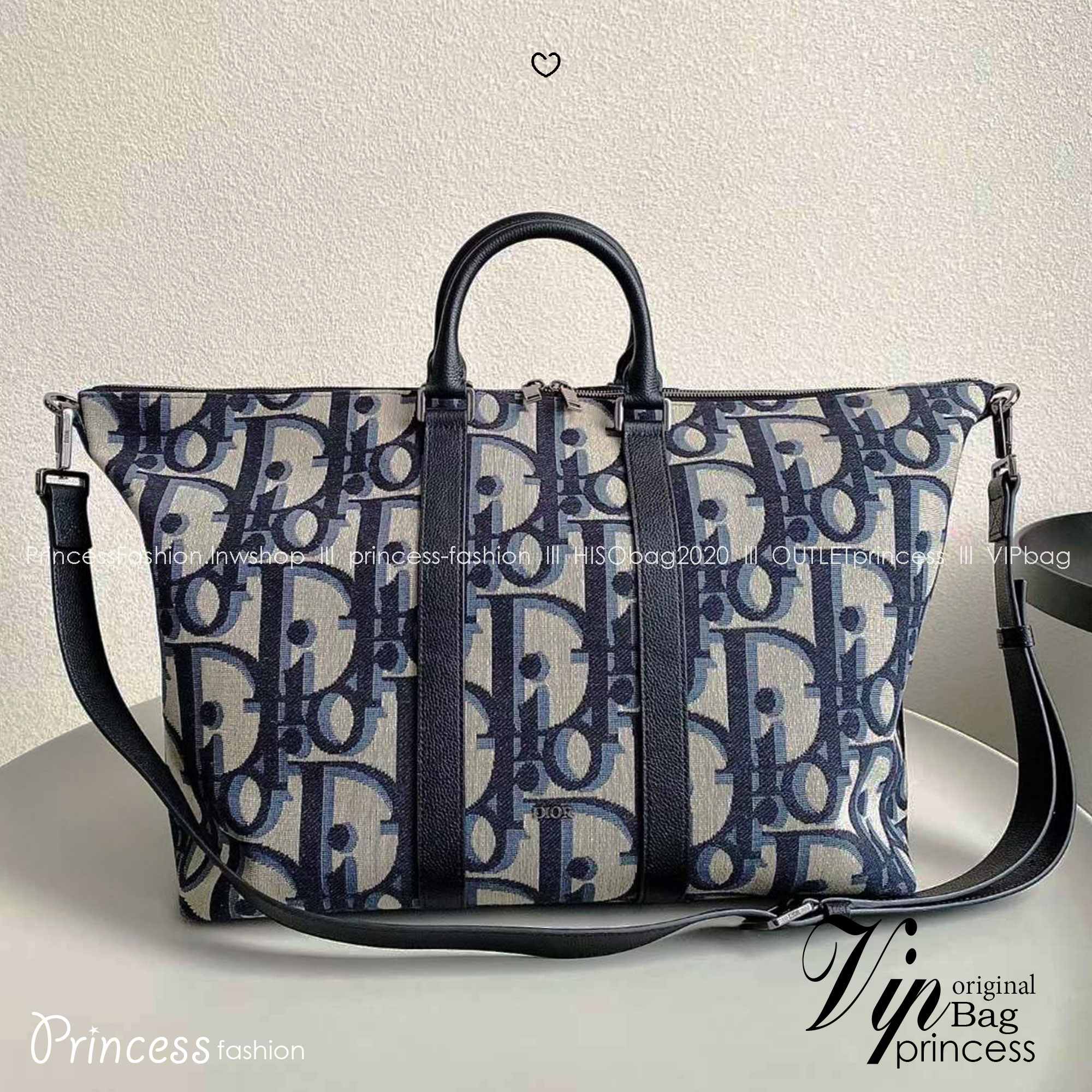 DIOR Weekender 40 Maxi / DIOR Keepall กระเป๋าสะพายใบใหญ่ Maxi Dior Oblique - Men's Fashion จุของได้เยอะ หรูหรามีระดับเป็นเอกลักษณ์