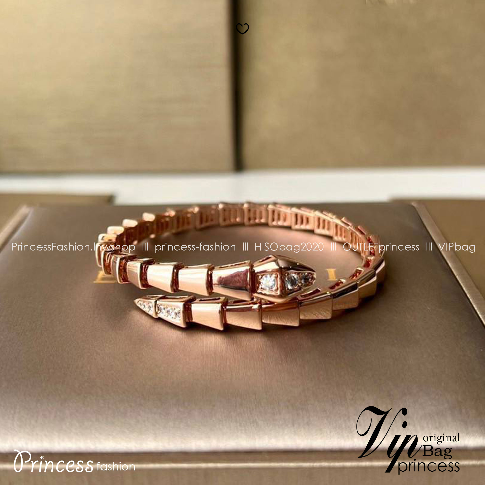 เกรดเทพ ORI | Bvlgari Bracelet 19-20cm คุณภาพงานประกวด เกรดดีสุดเอาใจสาวๆไปเลย โลหะเคลือบเงาสวยสมจริง ไม่ลอกไม่ดำ Full set box