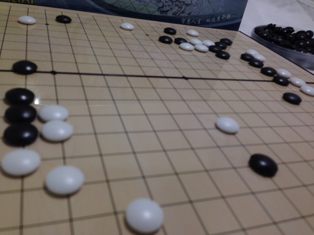 หมากล้อมกระดานแม่เหล็ก(กระดาน28x29cm)