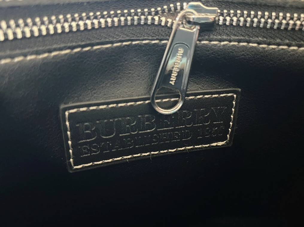 BURBERRY BORSA TOTE BAG / BURBERRY VINTAGE CHECK CANVAS TOTE BAG / BURBERRY FRAGRANCES MONOGRAM TOTE BAG กระเป๋าทรงโท้ทใบใหญ่