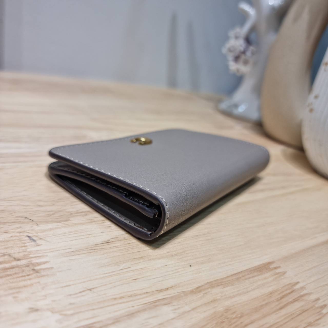 COACH SLIM CARD CASE IN SIGNATURE CANVAS C4818 / C5870 / C4818 กระเป๋าถนอมบัตรกึ่งกระเป๋าสตางค์ เกรดท็อปออริ เกรดดีสุด สลับแท้ 1:1 ใช้ต่างประเทศได้