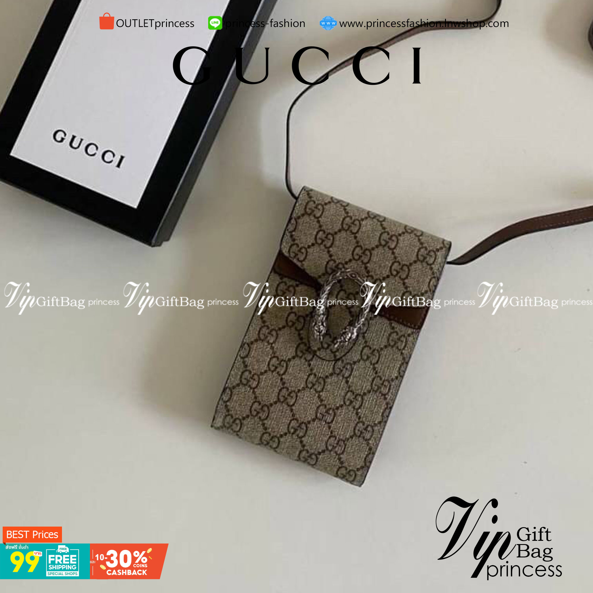 VIP GIFT 】GUCCI Dionysus mini phone bag พร้อมส่ง จัดมาให้แล้วนะจ๊ะ ใครหาอยู่มาทางนี้ได้เลย กระเป๋าใส่โทรศัพท์ ใส่กระเป๋าสตางค์ ใส่ลิปสติก ขนาดmini น่ารักมาก ด้วยความคลาสสิคเข้ากับรูปทรงที่ทันสมัย ไม่มีไม่ได้แล้วจร้า