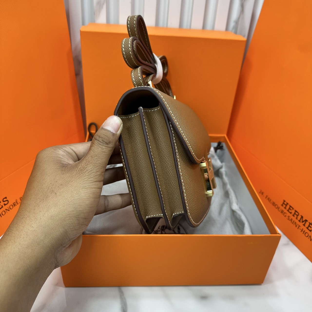 ORI หนังแท้ | Hermes Constance Bag กระเป๋าสะพายที่สุดแห่งหรูหราลัคชู นิยามของความสง่างามเหนือกาลเวลา แบรนด์เนมในฝัน งดงามดั่งเจ้าหญิง