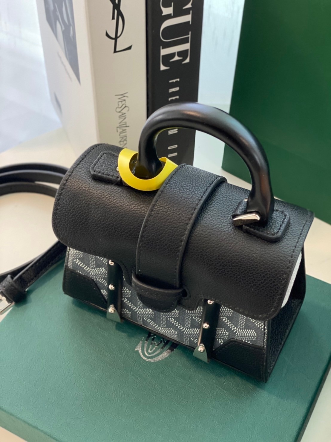 GOYARD SAIGON SIZE MINI 15cm เกรดท็อปออริเทียบแท้ ใช้สลับแท้ได้ ใช้งานต่างประเทศได้ Box set