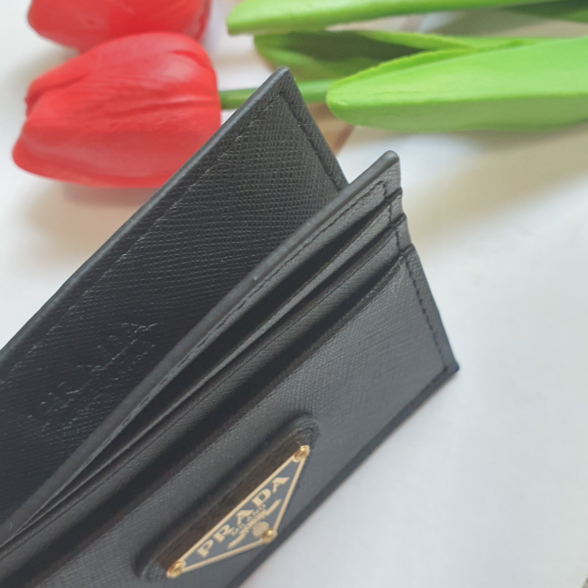 PRADA CARD HOLDER IN BLACK(GWP) 💳 จากพรีเมี่ยมกิ้ฟแบรนด์หรู