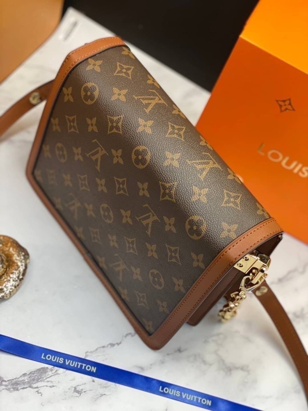 LOUIS VUITTON DAUPHINE MM 25cm เกรดออริจินอลสลับแท้ 1:1 ใช้งานต่างประเทศได้