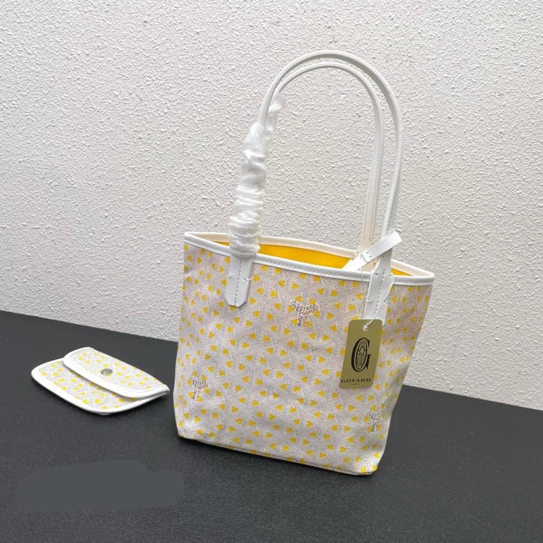 Goyard claire voie bag / Goyard Mini Tote Bag พร้อมส่งที่ไทย 5 สี กระเป๋ามินิโท้ท พิมพ์ลายคมชัด ปั้มแบรนด์เป๊ะปัง **สินค้าเกรดออริจินอล 1:1 สลับแท้ ใช้งานต่างประเทศได้ งานสวยตามรูป ภาพถ่ายจากงานขายจริง