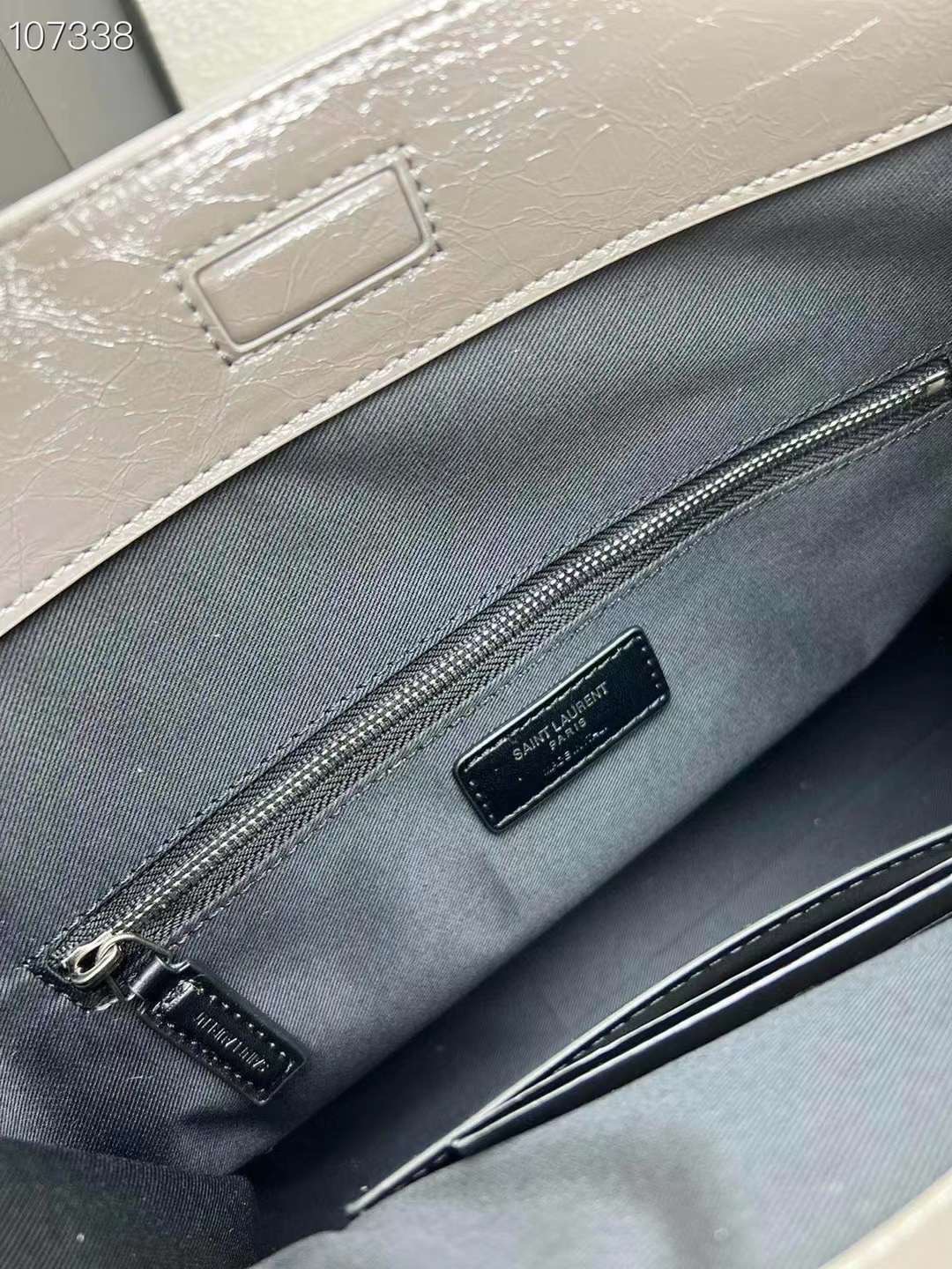 YSL NIKI SHOPPING IN VINTAGE LEATHER 32cm / YSL TOTE BAG กระเป๋าสะพาย เกรดหนังเงาสวยเต็มใบ เกรดออริ 1:1 ใช้งานต่างประเทศได้