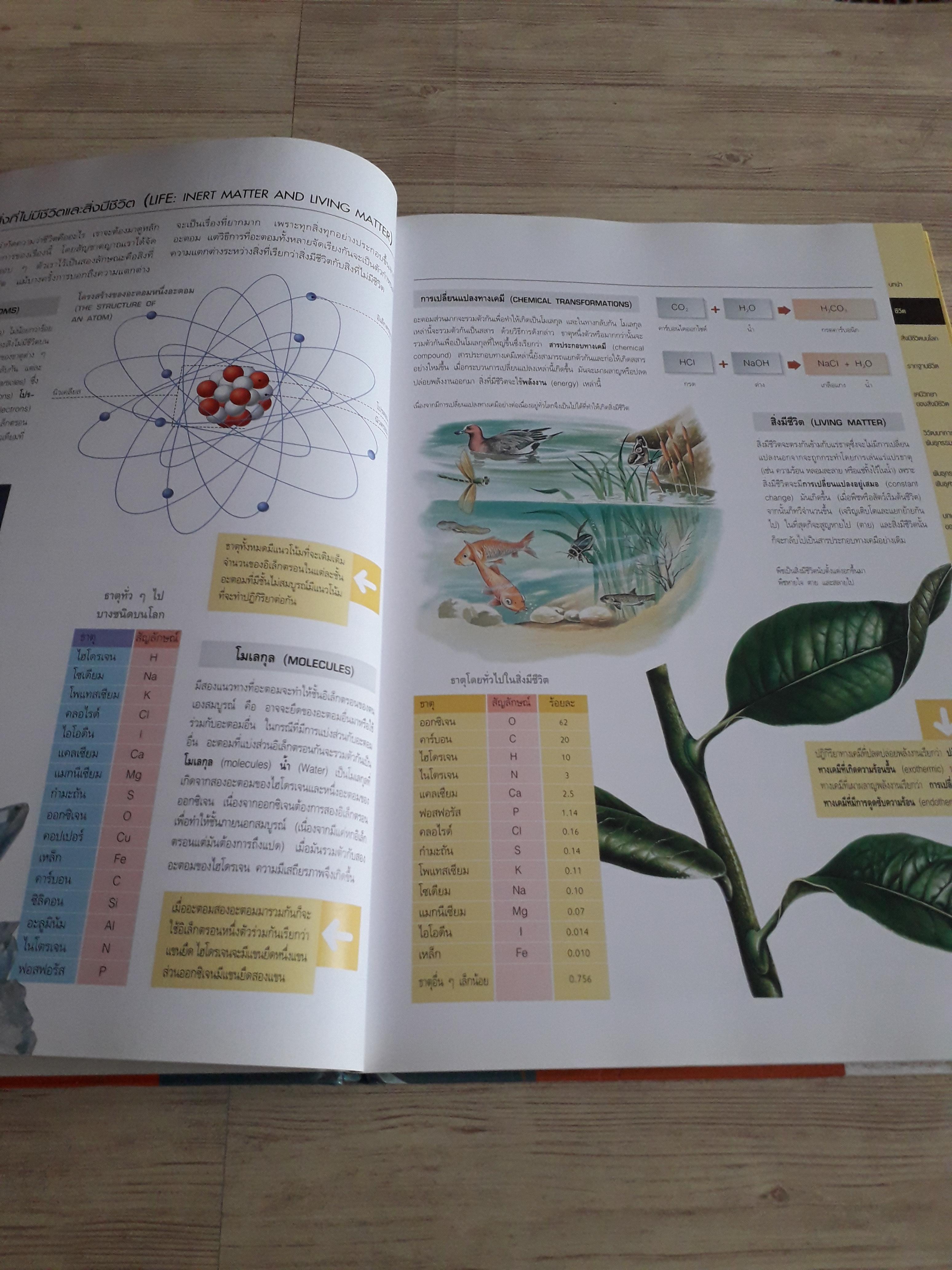 ชีววิทยา (Essential Atlas of Biology) Jose Tola เรื่อง สมใจ รักษาศรี แปล