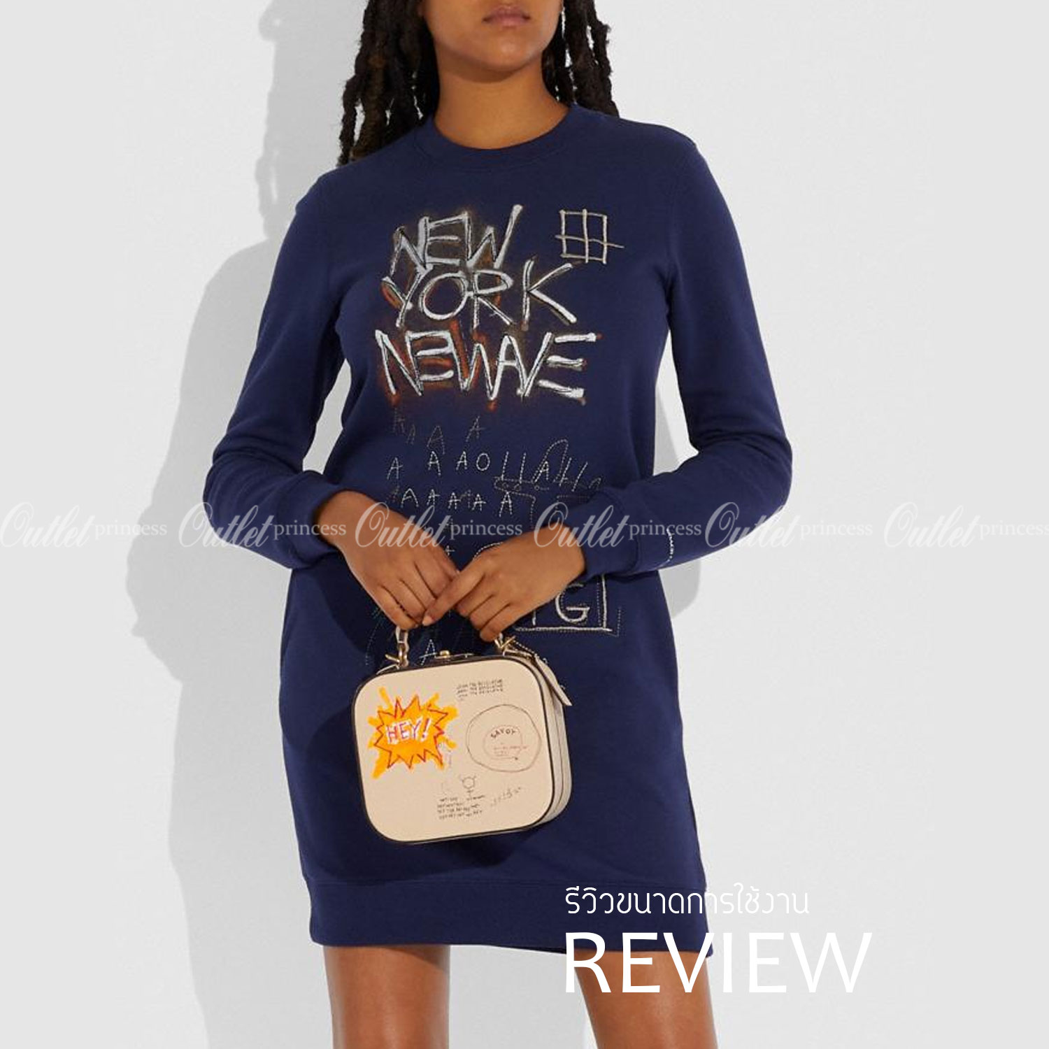 COACH X JEAN-MICHEL BASQUIAT SQUARE BAG