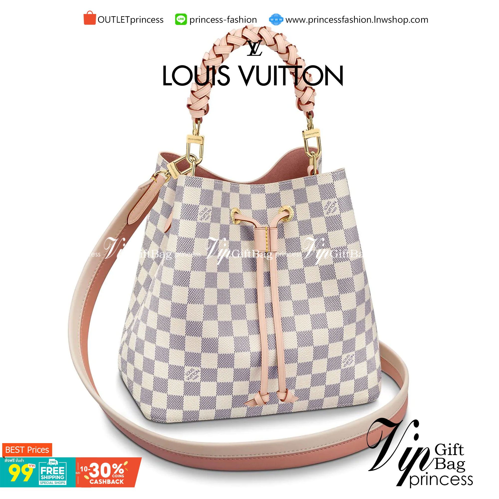 VIP 】หนังแท้ LOUIS VUITTON NÉONOÉ งานใหม่ล่าสุด พร้อมส่งที่ไทย
