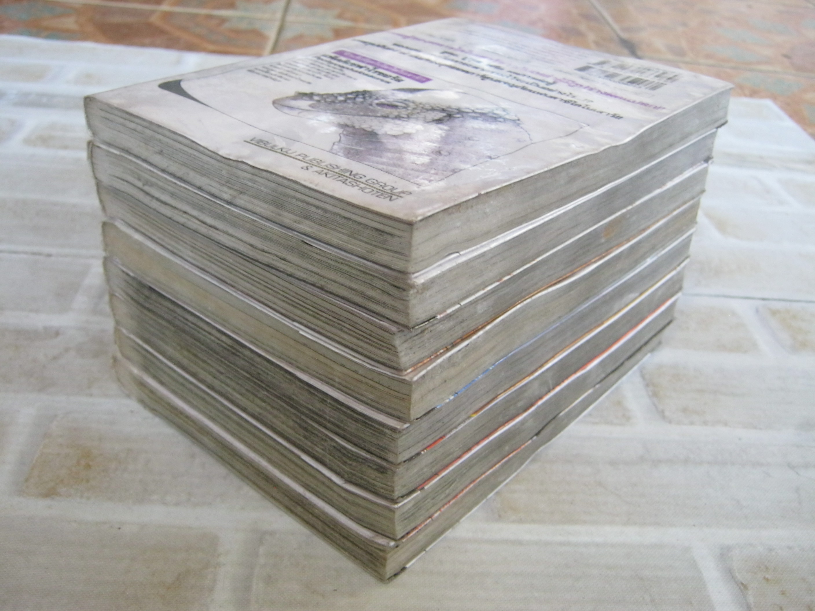 อาณาจักรไดโนเสาร์จ้าวนักสู้ยูตะ ครบชุด 8 เล่มจบ Juzo Tokoro เขียน ( สภาพเช่า )