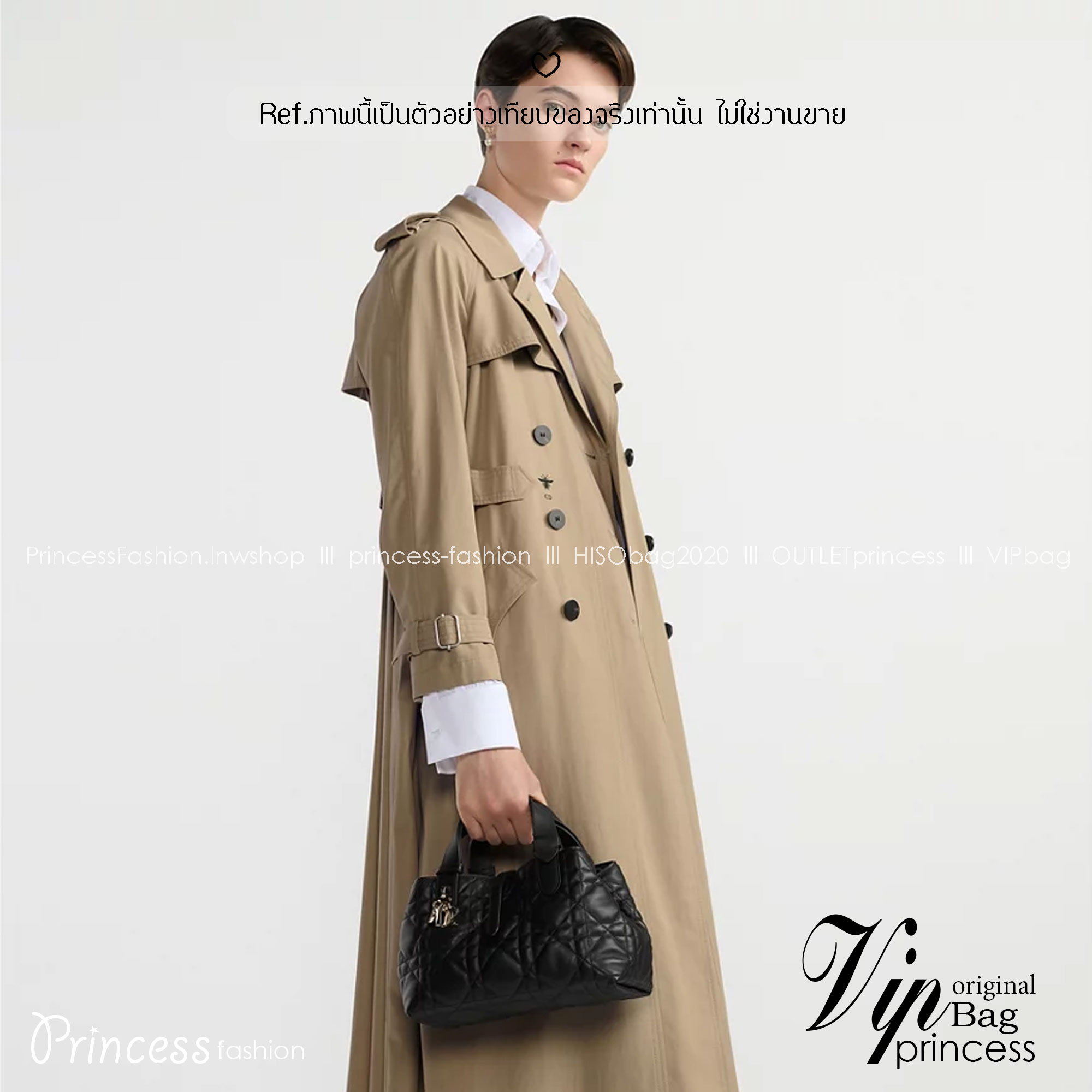 Small Dior Toujours Bag กระเป๋าสะพายทรงโท้ท พร้อมใบลูกเข้าเซ็ท ดีไซส์เรียบหรูทันสมัย ภายในโล่งกว้างมาก จุของได้เต็มที่ รูปทรงคลาสสิค หนังสวย หรูหราเกินเบอร์