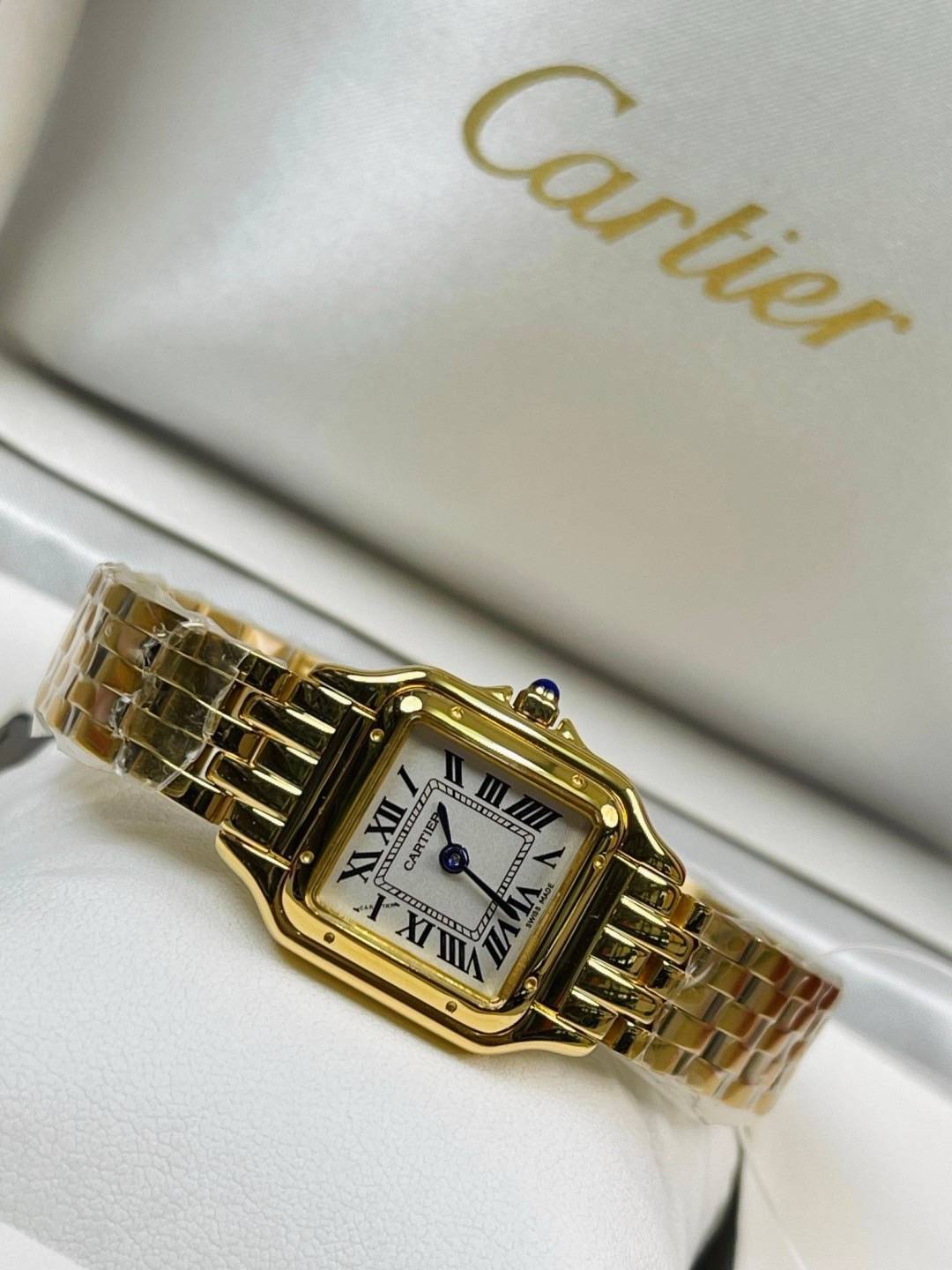 เกรดเทพ Top ORI | นาฬิกาคาเทียร์ New Cartier PANTHERE DE CARTIER WATCH(Ori) เครื่องญี่ปุ่นแท้ 100 % Size 23x30 mm. box set 🤍 เกรดเทพออริจินอล เกรดดีสุด สลับแท้ 1:1