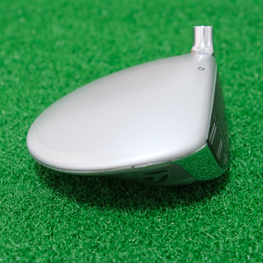 2025 TAYLORMADE QI35 MAX DESIGNER SERIES MATTE PLATINUM 10.5* DRIVER - HEAD ONLY + HEADCOVER