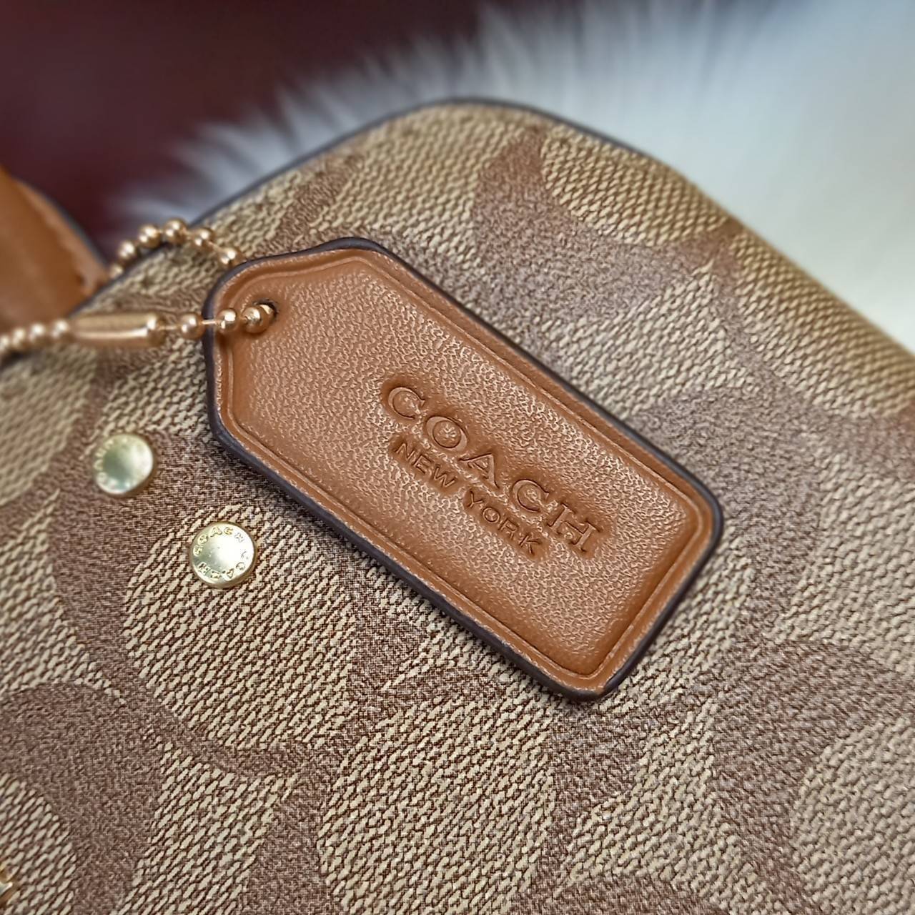 หัวใจจะวาย!! ละมุนมาก ลุคคุณหนูสุดๆ COACH MINI LILLIE CARRYALL (COACH F91494)🌺 ใช้ดีจนต้องบอกต่อ อีกแล้วจ้า ใครๆก็ถามหา😍>>>ทรงถัง รุ่นใหม่ 10 นิ้ว ขนาดกำลังดี เหมาะมือมาก มี 3 ช่องด้านใน ช่องกลาง เปิด-ปิด ด้วยซิป ส่วน 2 ช่องด้านข้