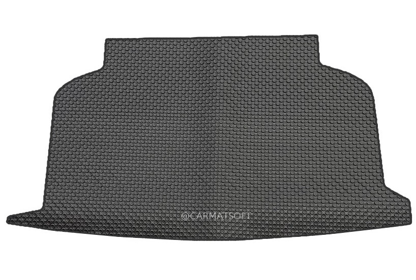 แผ่นปูท้ายรถ MG 3 HYBRID 2024 แผ่นปิดเบาะหลัง เอ็มจี3 ลายกระดุมเล็ก สวยงาม ทนทาน เข้ารูป 3ชิ้น