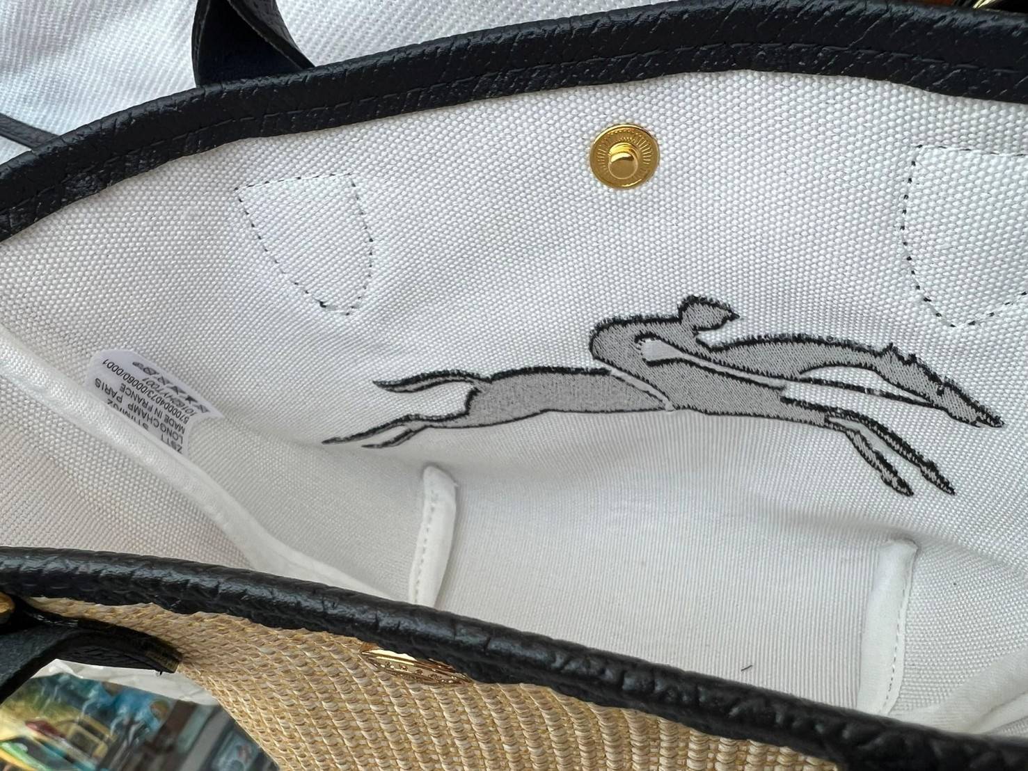 Longchamp Le Pliage Paris-St Tropez Handtasche มาแร้ววววใหม่ล่าสุดนุ้งมินิ ตัลร๊ากกก วัสดุสาน ด้านหน้าปักโลโก้ม้าอันเป็นสัญลักษณ์ของแบรนด์ ทนทานแข็งแรง ใบมินิ น้ำหนักเบา จุของได้เยอะ ใส่กระเป๋าตังค์ โทรศัพท์ iphone+ ได้ ภายในโล่ง มีสายสะพายไหล่ Crossbody 