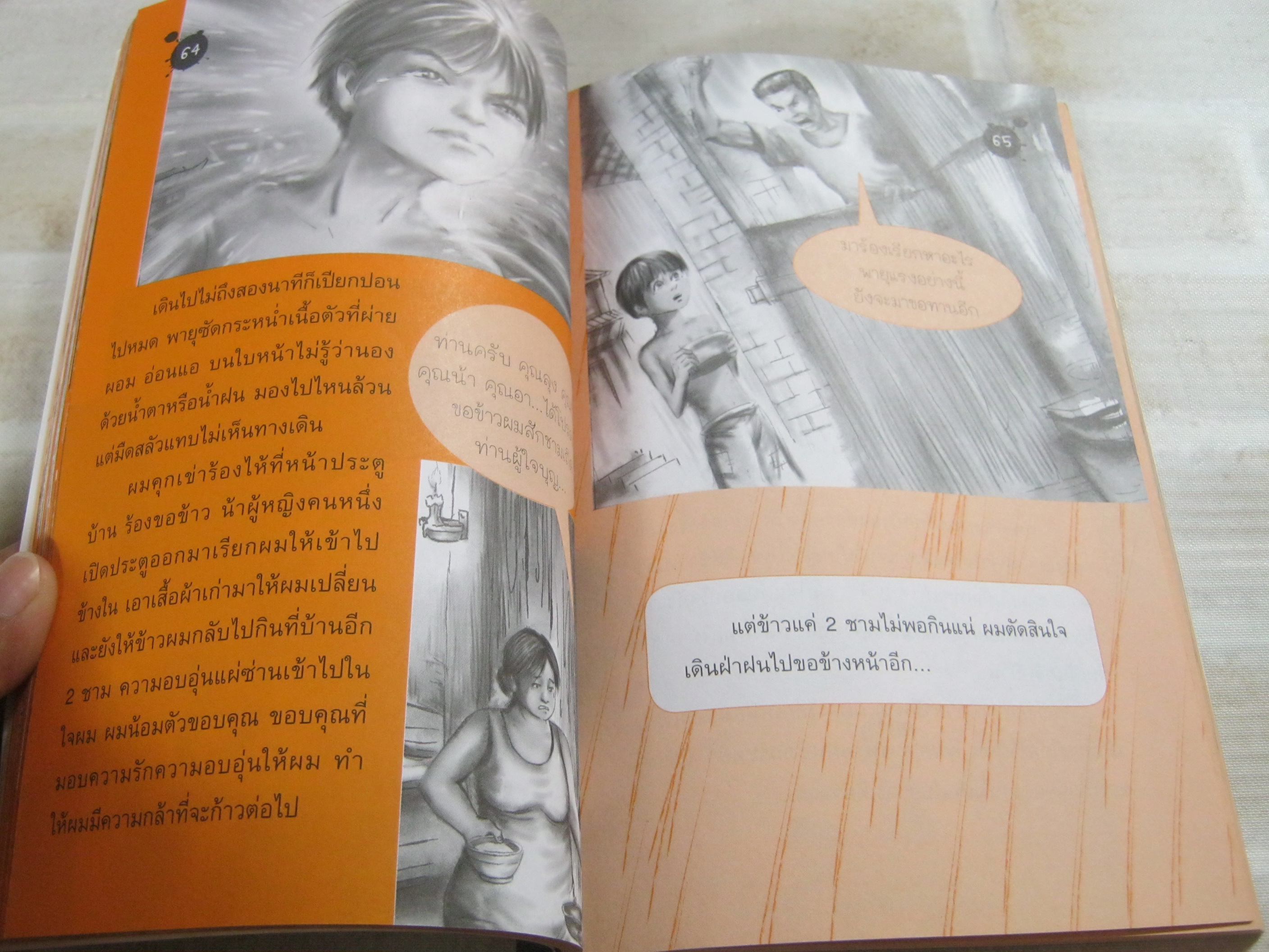 ไล่ตงจิ้น ลูกขอทาน ผู้ไม่ยอมแพ้ต่อชะตาชีวิต ฉบับการ์ตูน Lai Dong Jin เขียน รำพรรณ รักศรีอักษร แปล***สินค้าหมด***