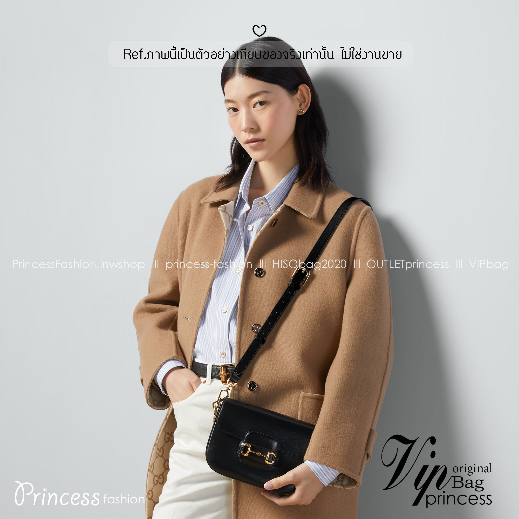 GUCCI Horsebit 1955 small shoulder bag เป็นรุ่นที่มาเพิ่มกี่รอบก็ไม่เคยพอ!! เด็ดสุด!! ฮ็อตสุด!! ให้สิบว้าวไปเลยกับใบนี้ 🤩🤩 กระเป๋าสะพายไหล่/สะพายข้างทรงคลาสสิค สวยผู้ดี ดารา เซเลปใช้กันเพียบ สวยอยู่ทรง