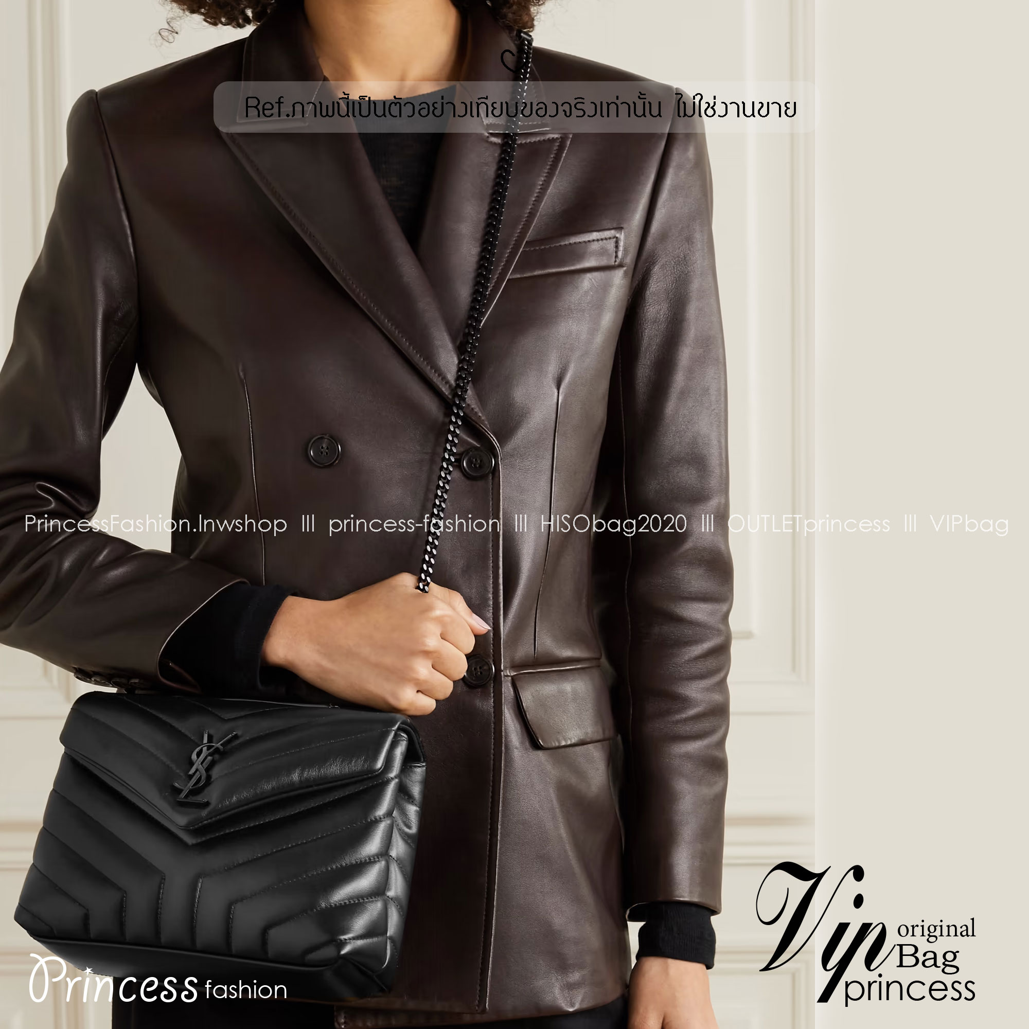 YSL LOULOU Mini Bag กระเป๋าสะพายทรงสวยสุดหรูทรงสวยคลาสสิก รุ่นขายดี ใช้ได้บ่อยไม่มีเบื่อ ดีไซน์เรียบหรู ออกแบบมาให้ใช้งานได้สะดวกด้วยกระดุมแม่เหล็ก