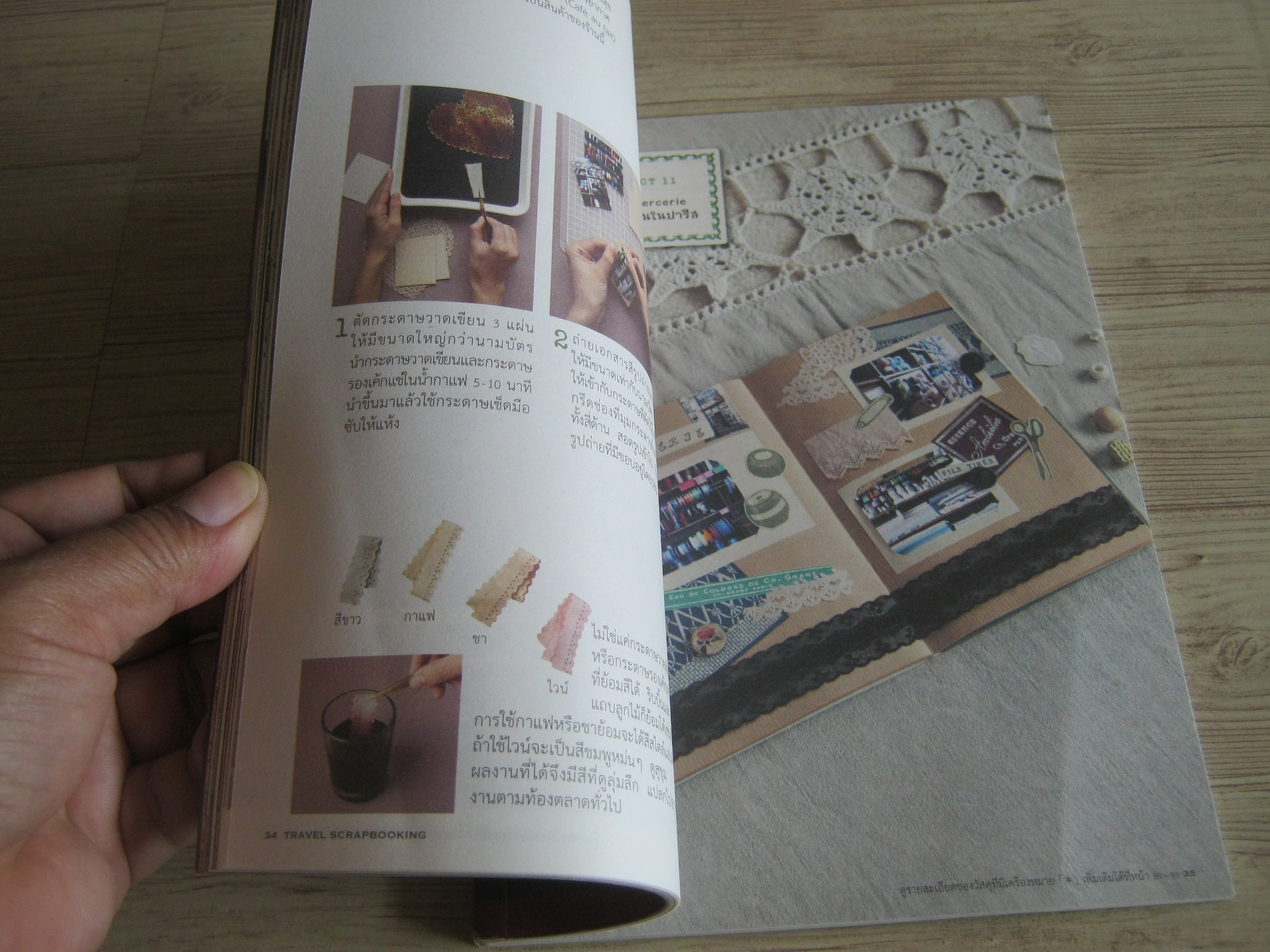 SCRAPAHOLIC BOOK Edition de Paris บัณฑิตา ธนาภพ แปล